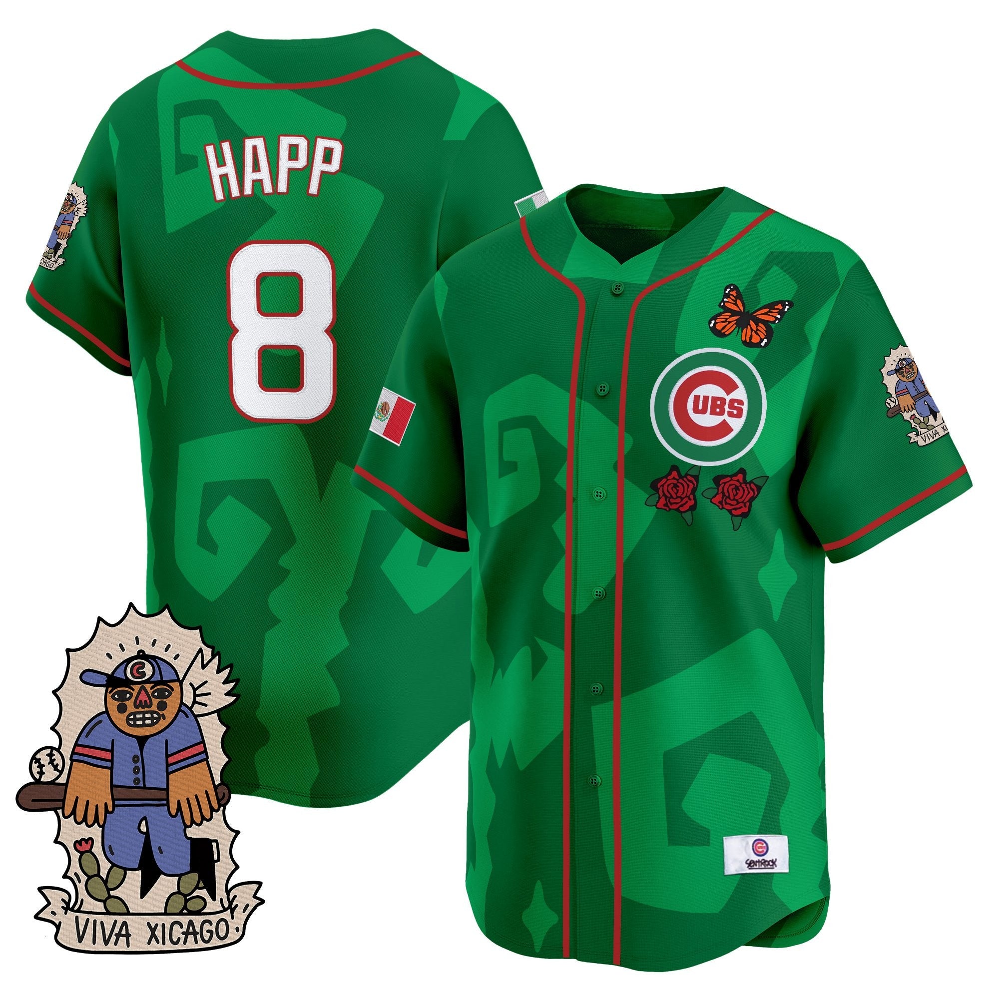 Men’s 2025 Chicago Mexican Heritage Vapor Premier Limited Jersey – Stitched