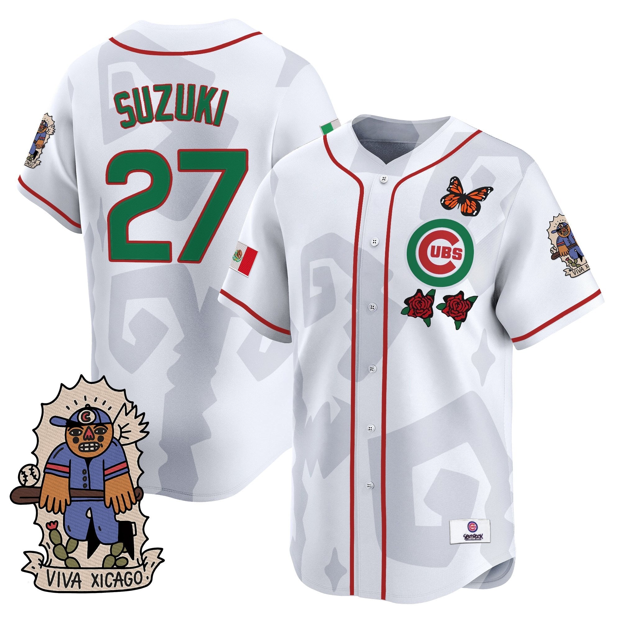 Men’s 2025 Chicago Mexican Heritage Vapor Premier Limited Jersey – Stitched