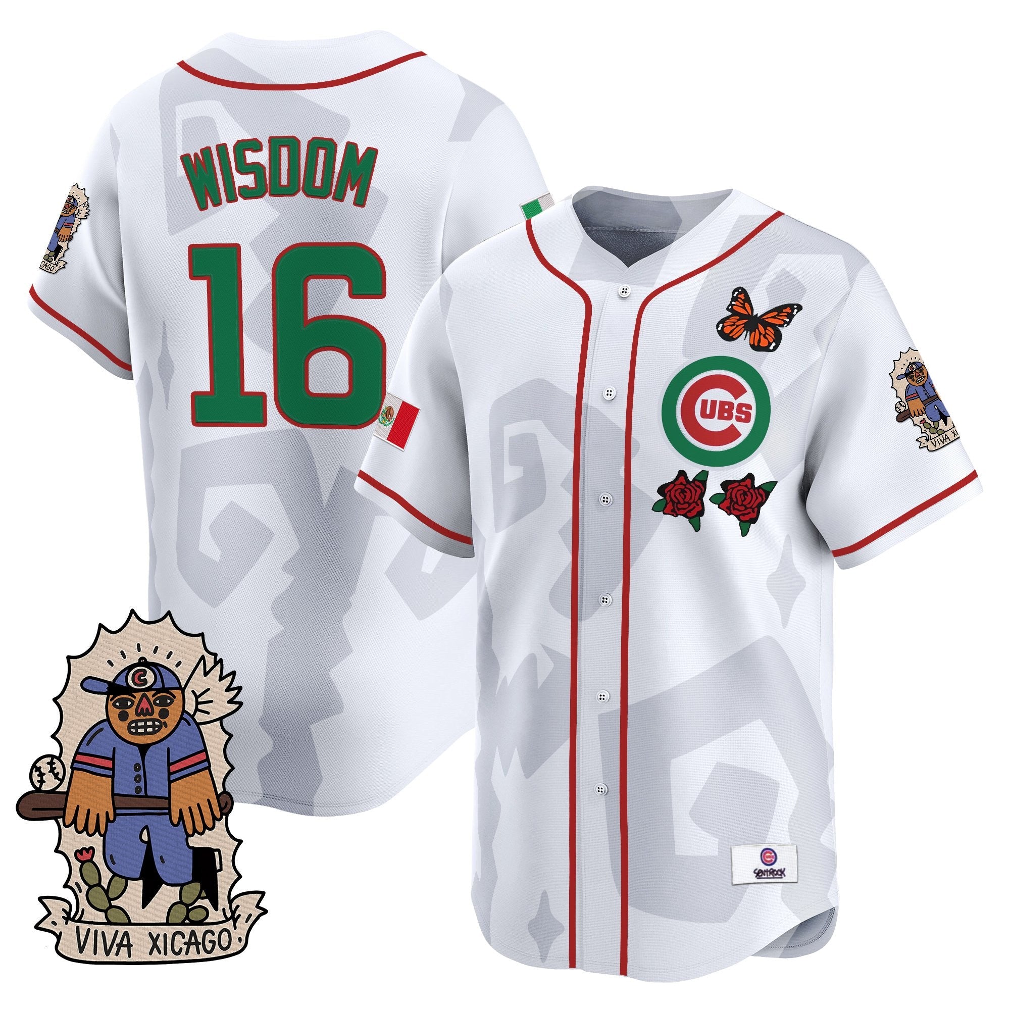 Men’s 2025 Chicago Mexican Heritage Vapor Premier Limited Jersey – Stitched