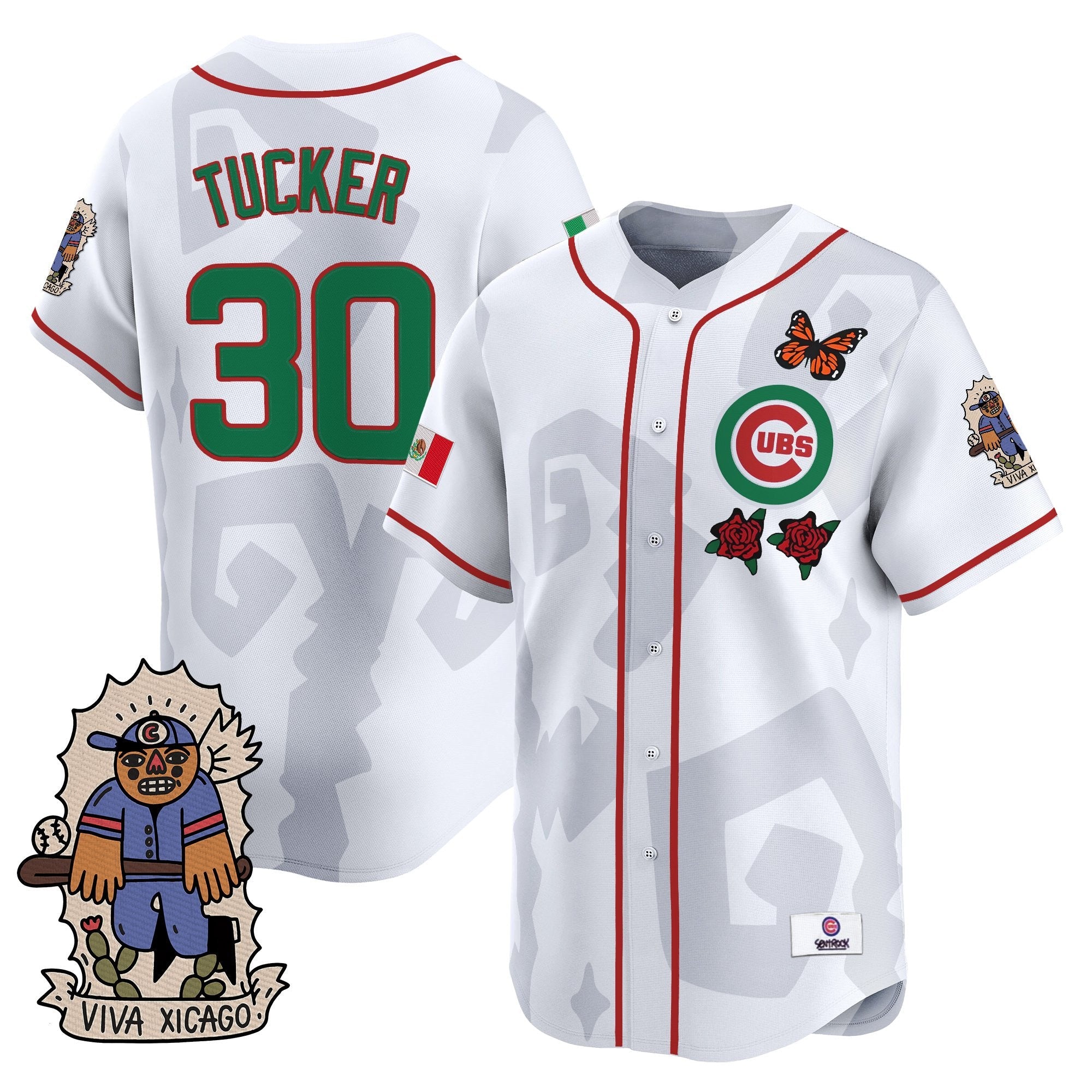 Men’s 2025 Chicago Mexican Heritage Vapor Premier Limited Jersey – Stitched