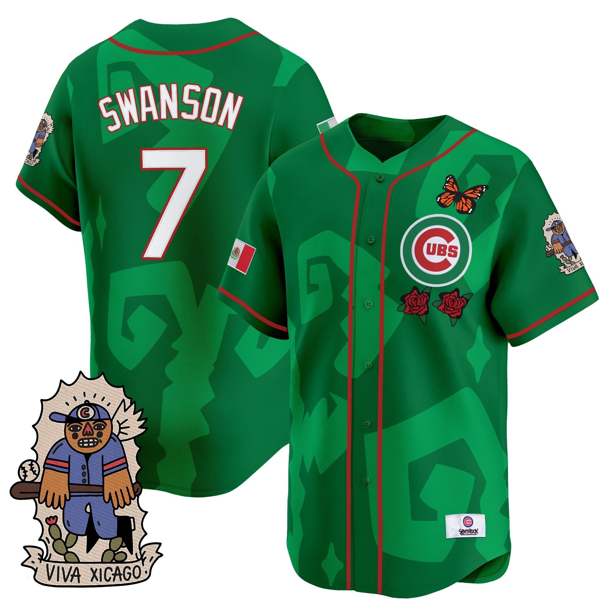 Men’s 2025 Chicago Mexican Heritage Vapor Premier Limited Jersey – Stitched