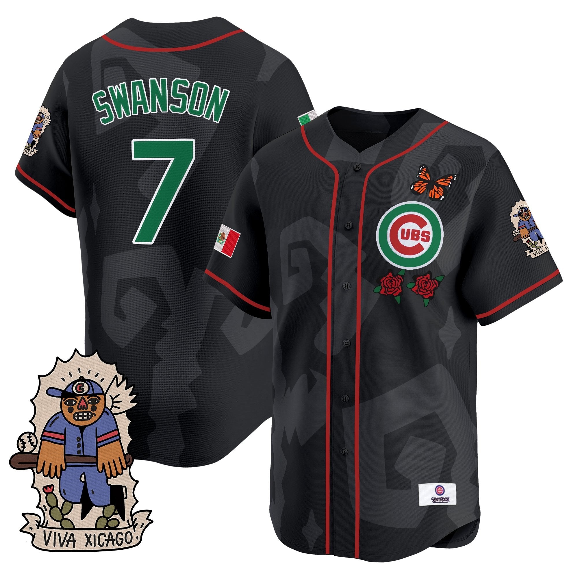 Men’s 2025 Chicago Mexican Heritage Vapor Premier Limited Jersey – Stitched