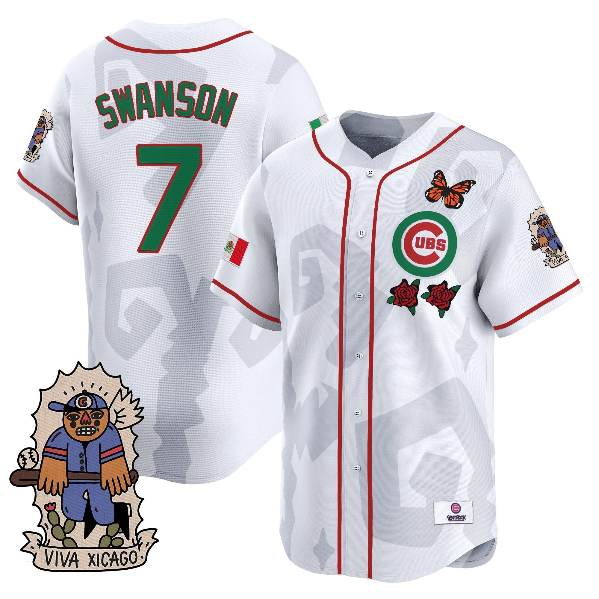 Men’s 2025 Chicago Mexican Heritage Vapor Premier Limited Jersey – Stitched