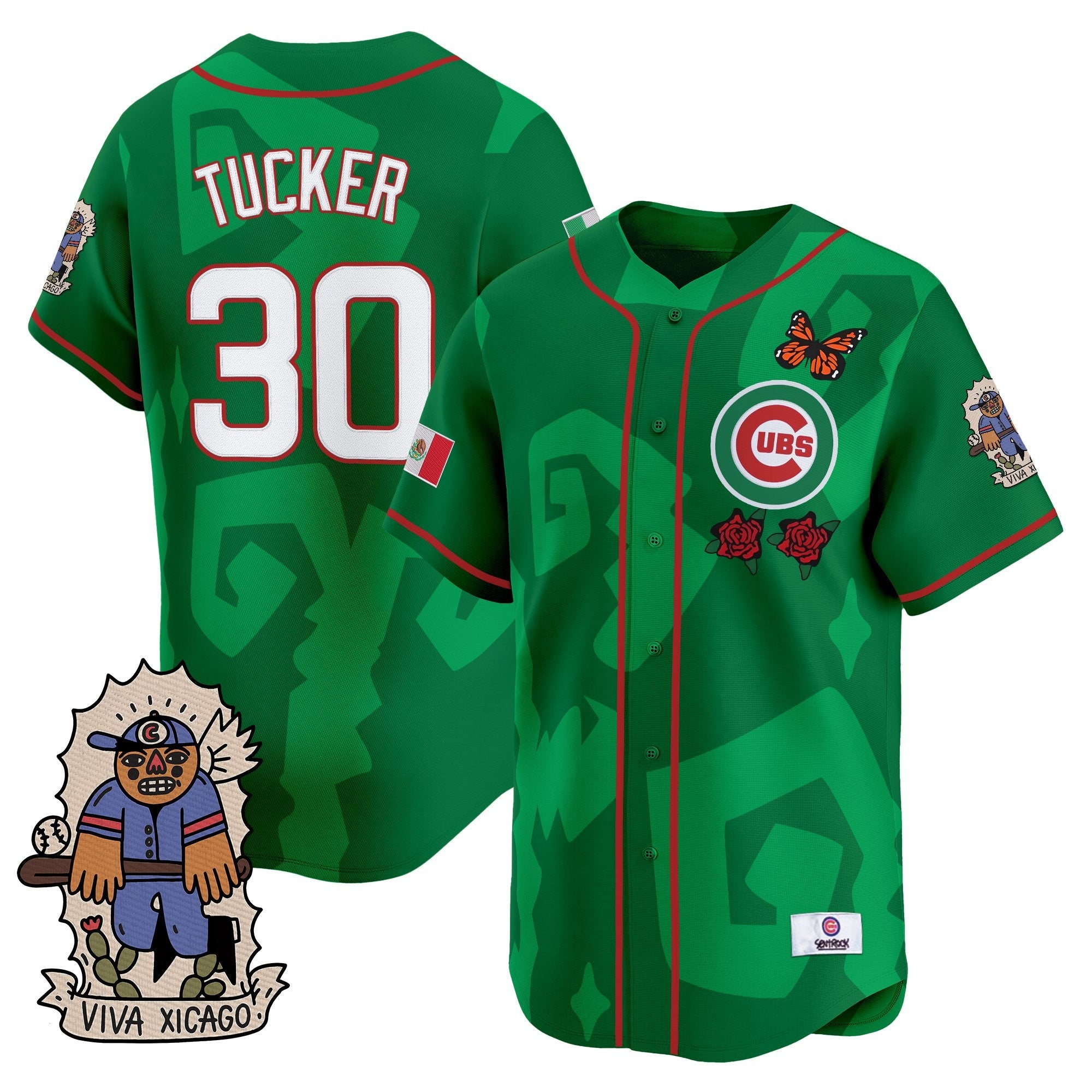 Men’s 2025 Chicago Mexican Heritage Vapor Premier Limited Jersey – Stitched