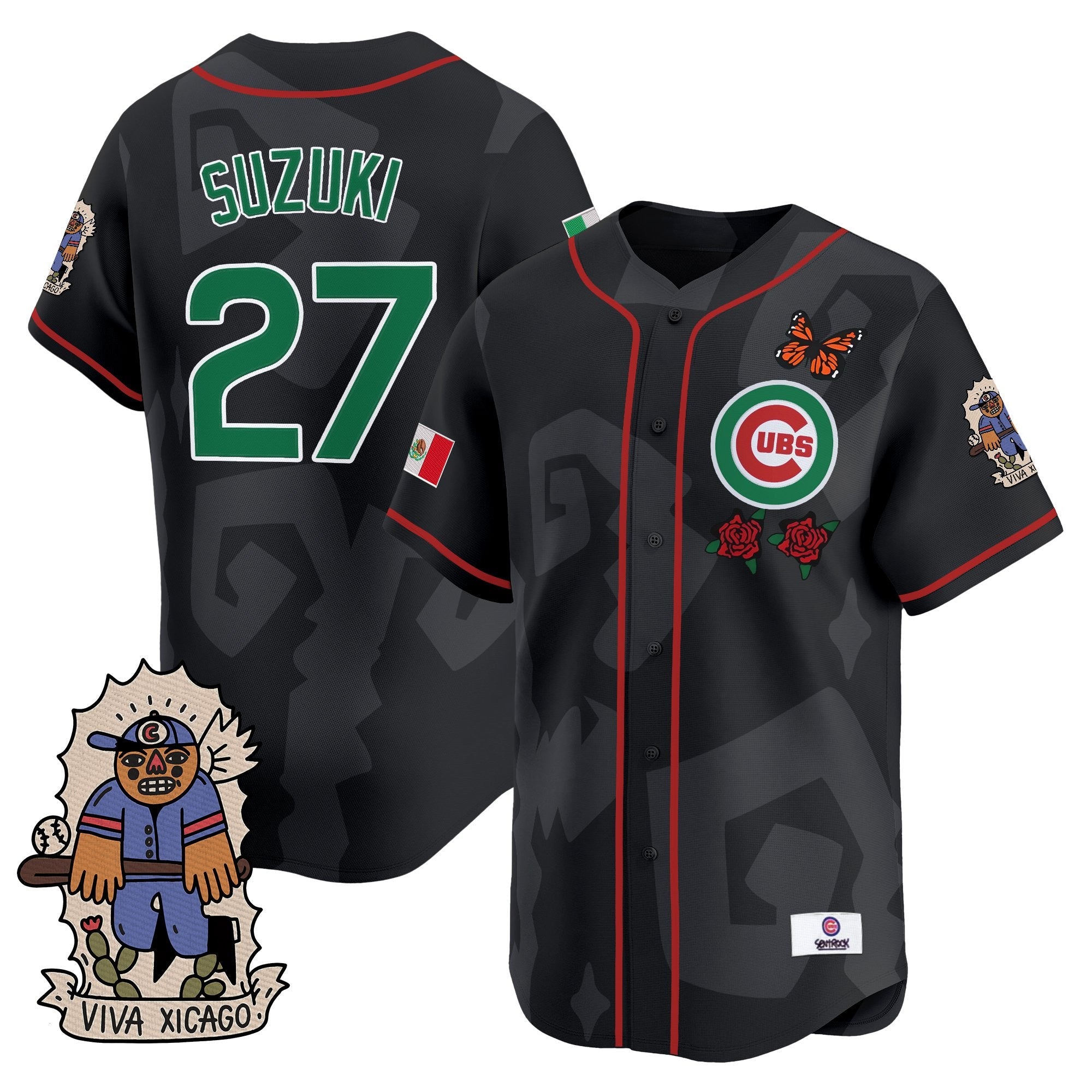 Men’s 2025 Chicago Mexican Heritage Vapor Premier Limited Jersey – Stitched