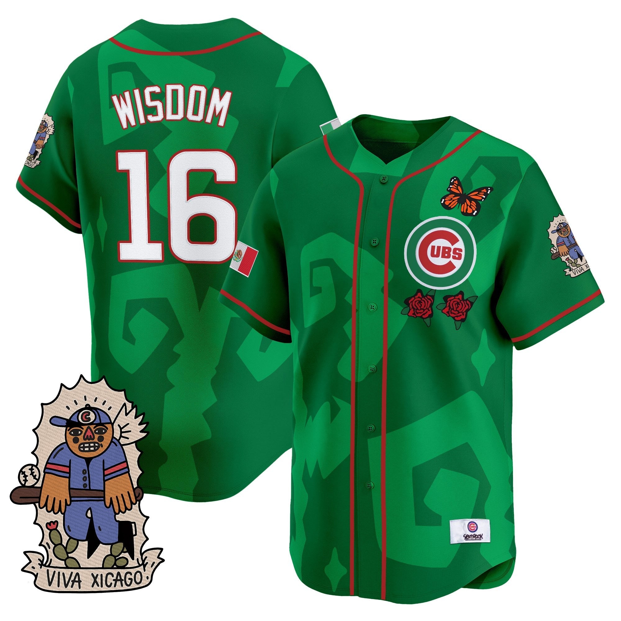 Men’s 2025 Chicago Mexican Heritage Vapor Premier Limited Jersey – Stitched