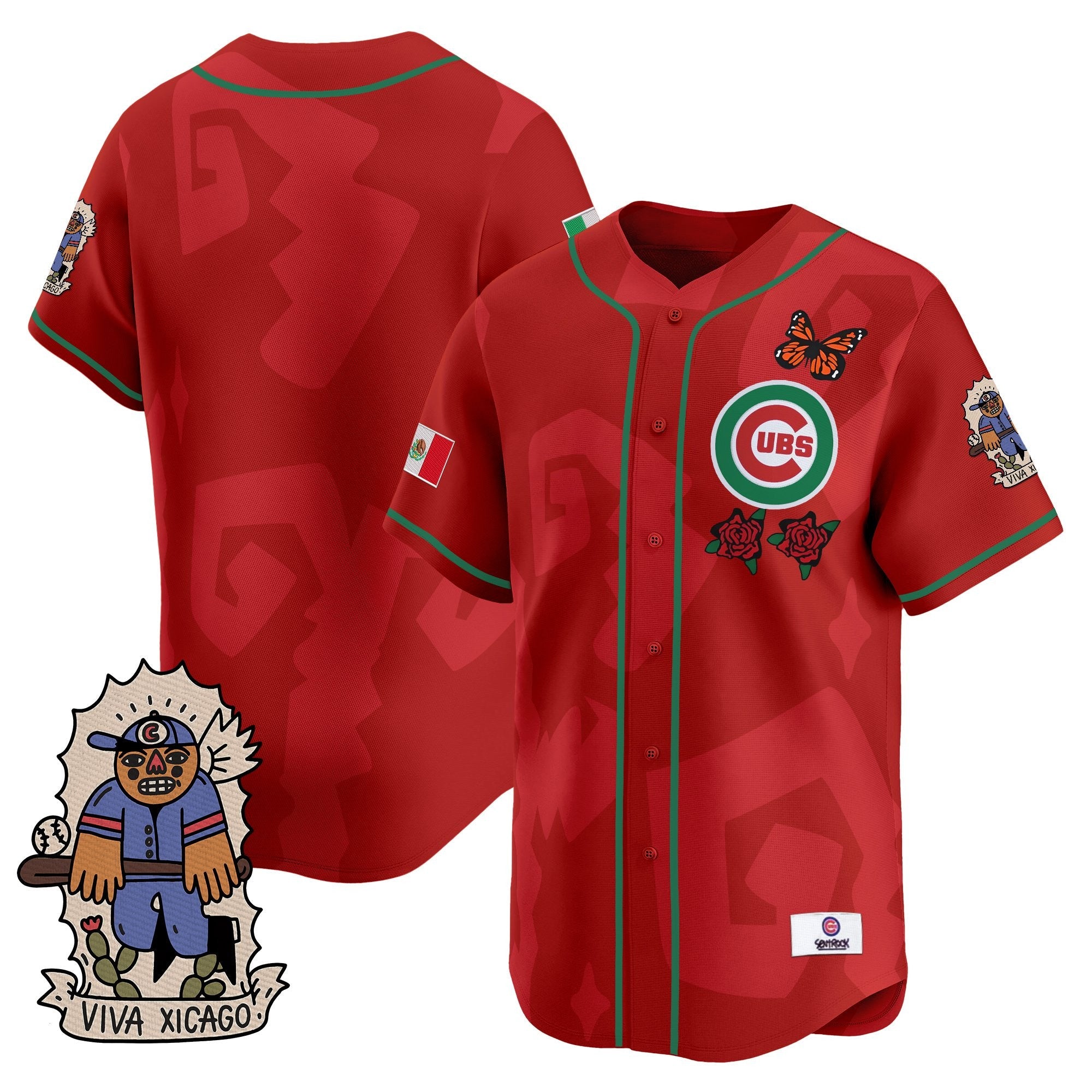 Men’s 2025 Chicago Mexican Heritage Vapor Premier Limited Jersey – Stitched