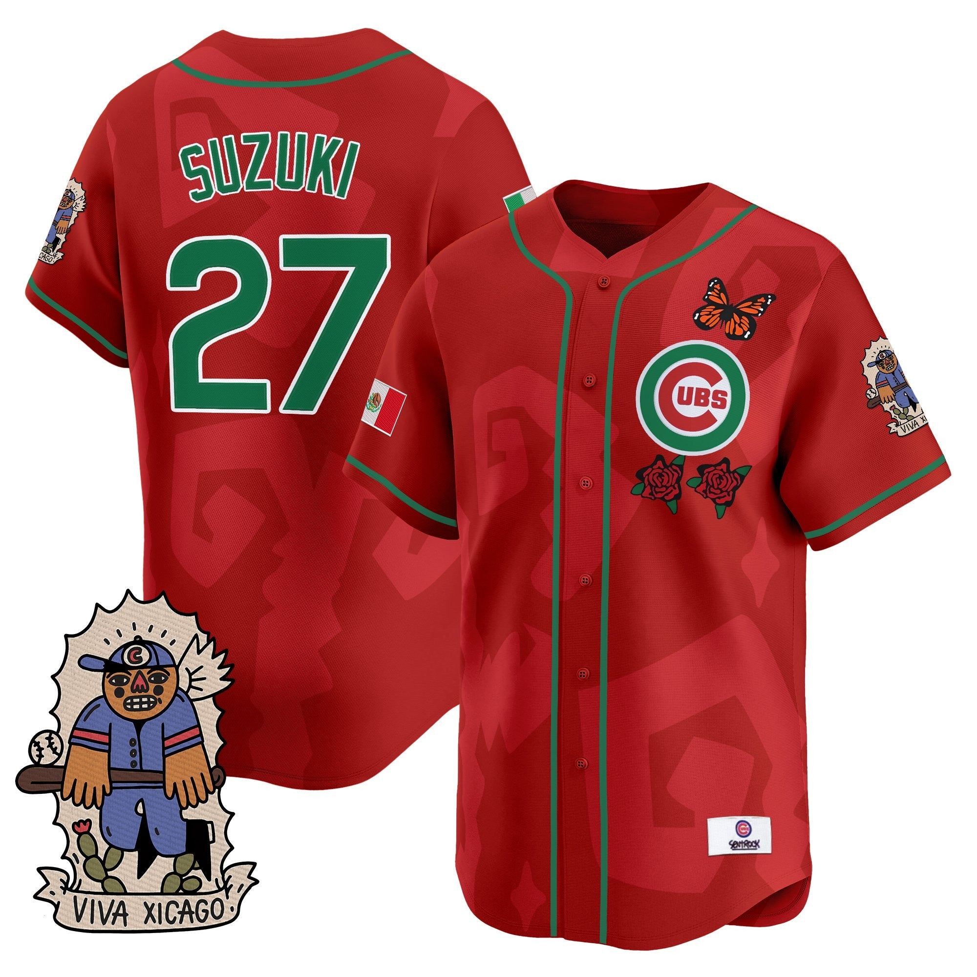 Men’s 2025 Chicago Mexican Heritage Vapor Premier Limited Jersey – Stitched
