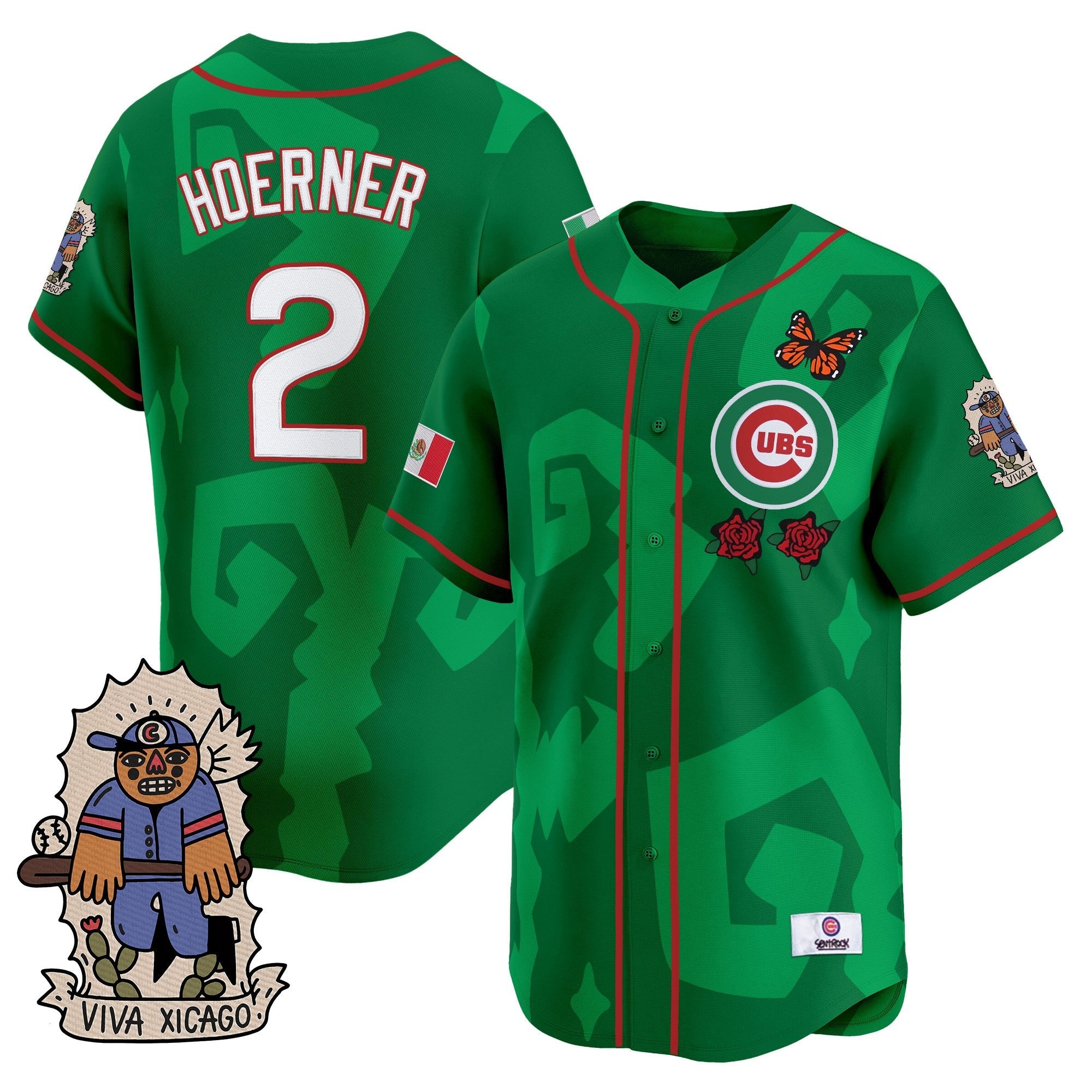 Men’s 2025 Chicago Mexican Heritage Vapor Premier Limited Jersey – Stitched