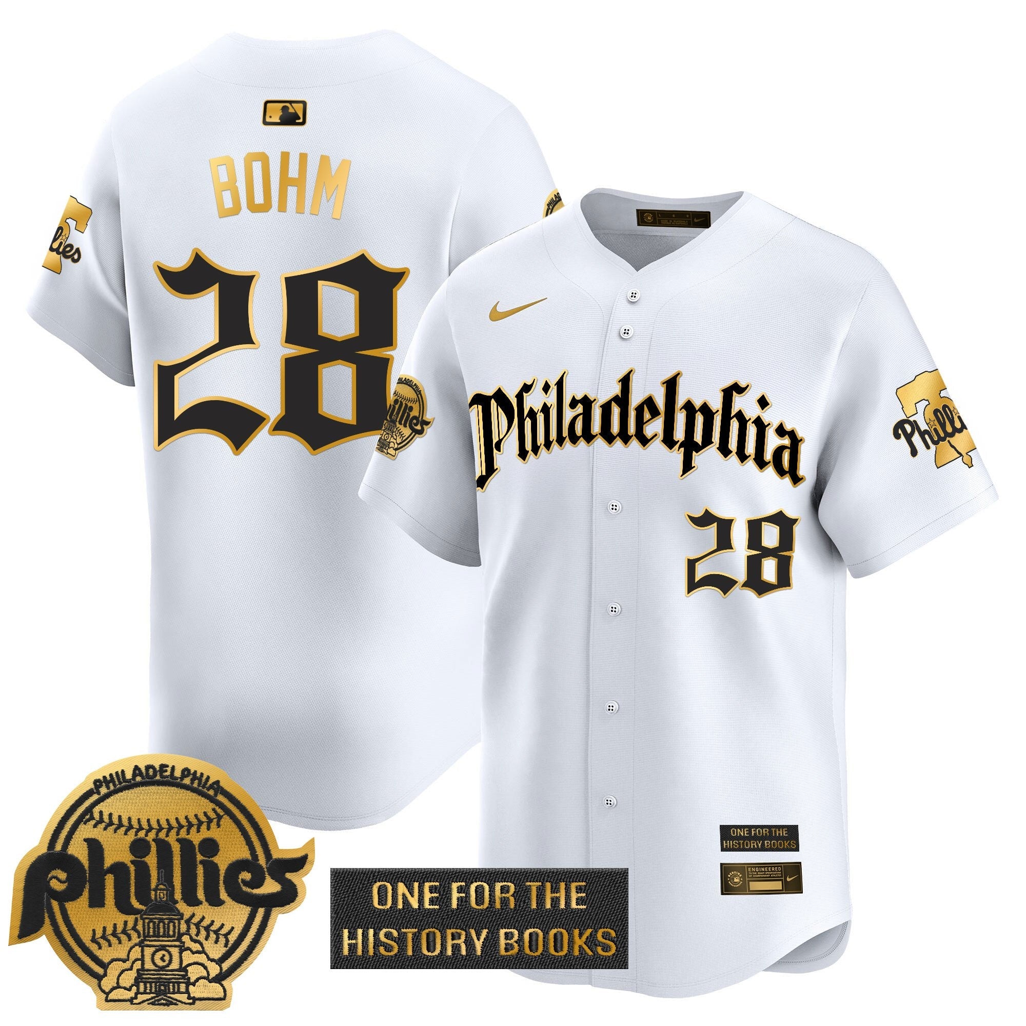 Men’s ‘Retro Newspaper Edition’ Gold Vapor Premier Limited Jersey