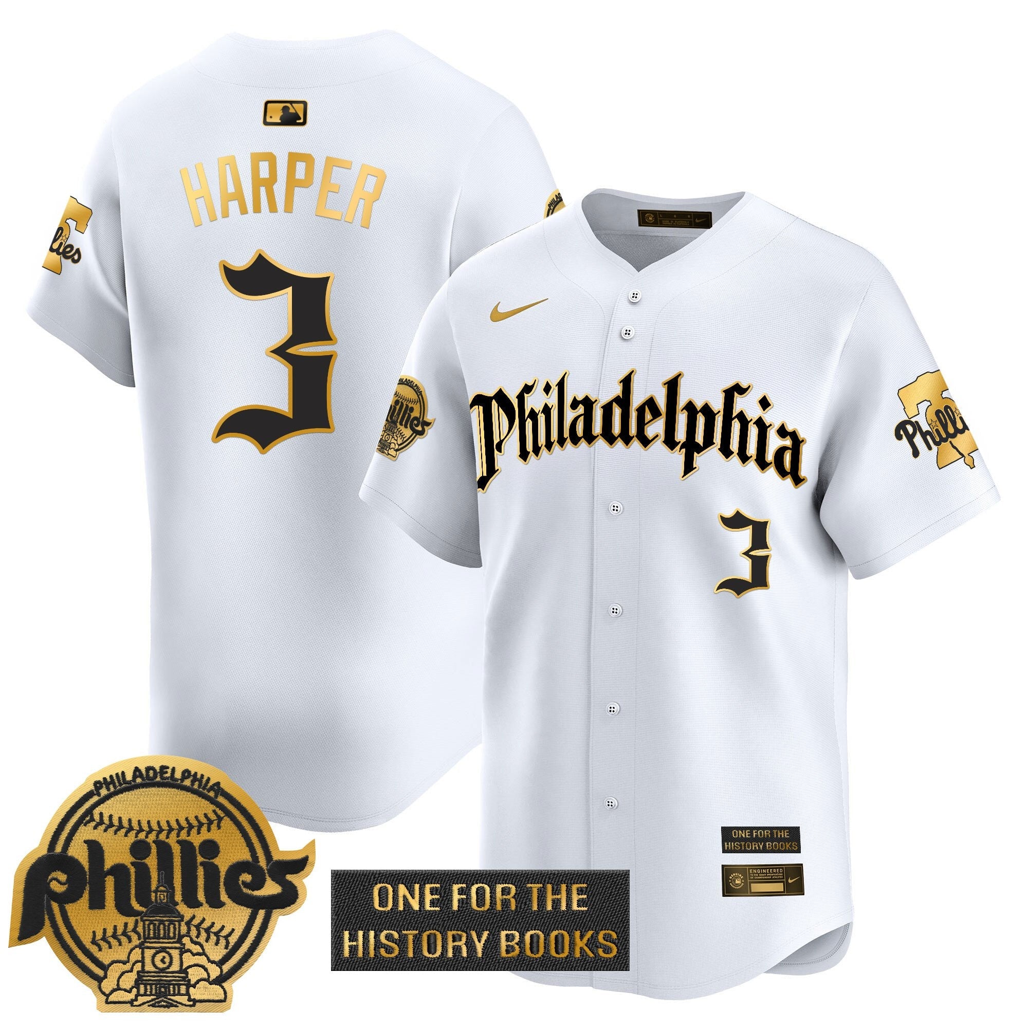 Men’s ‘Retro Newspaper Edition’ Gold Vapor Premier Limited Jersey