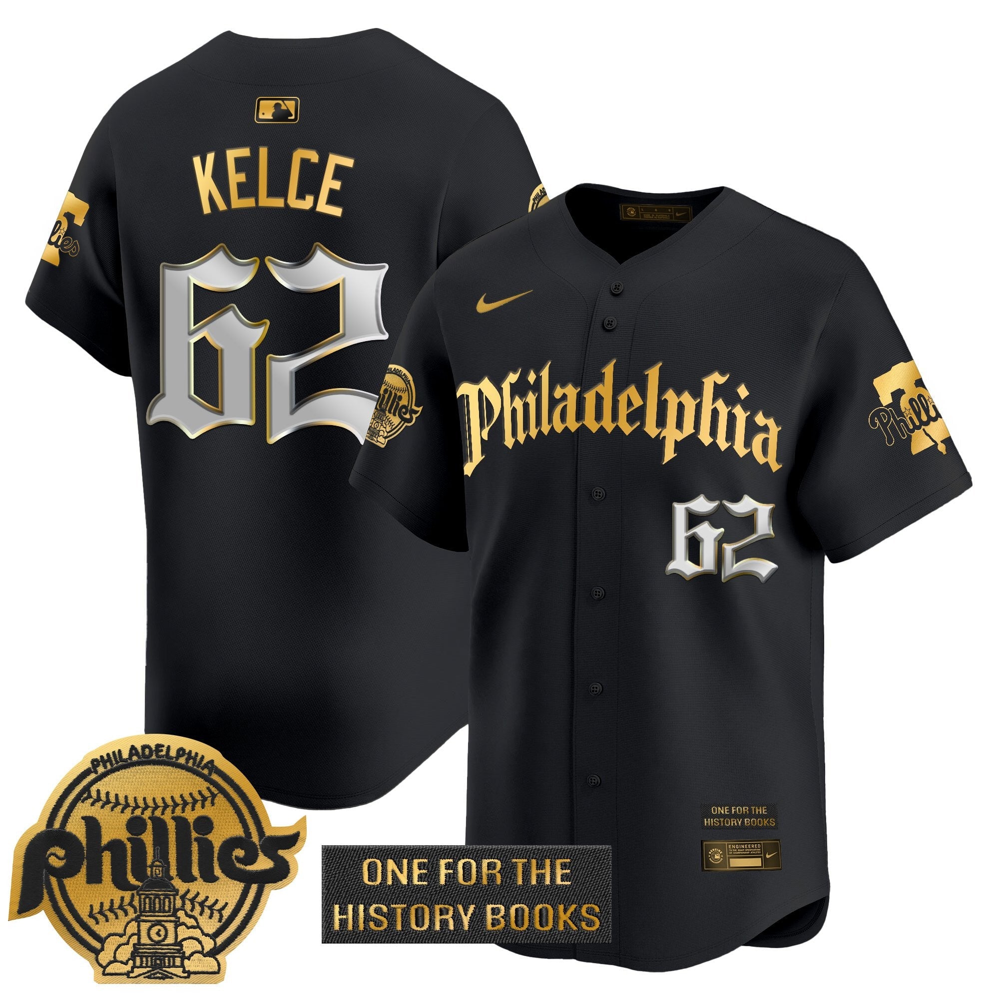 Men’s ‘Retro Newspaper Edition’ Gold Vapor Premier Limited Jersey