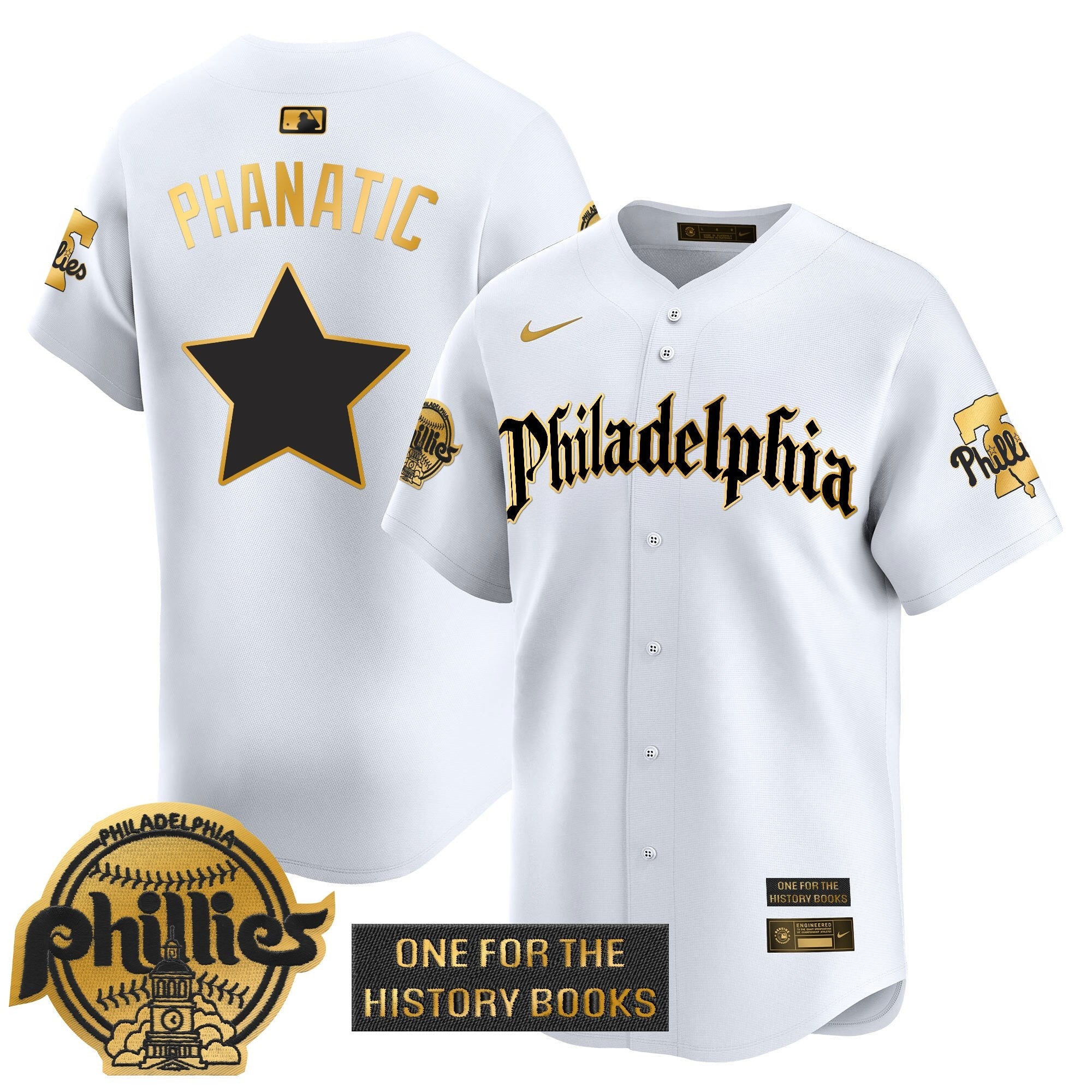 Men’s ‘Retro Newspaper Edition’ Gold Vapor Premier Limited Jersey