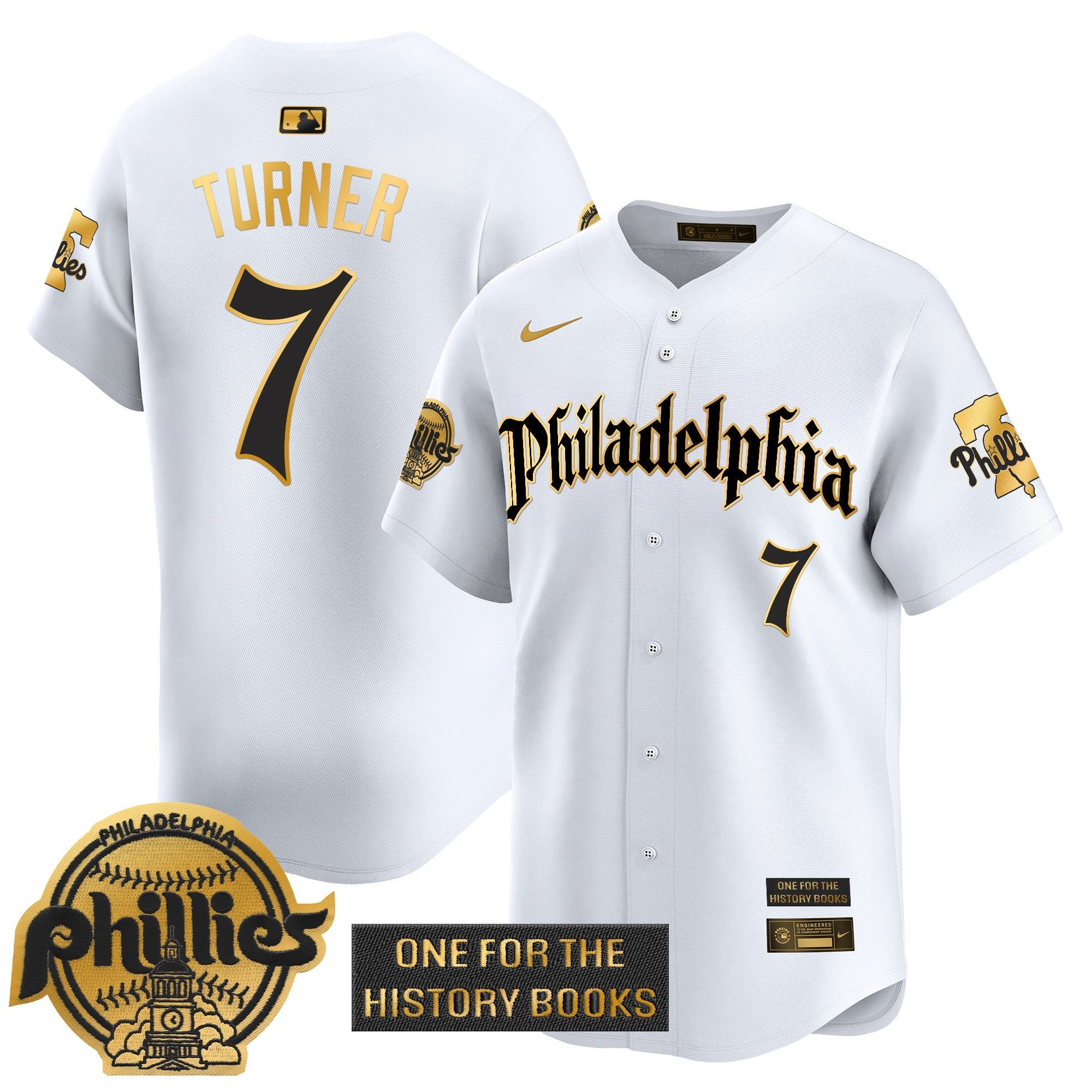 Men’s ‘Retro Newspaper Edition’ Gold Vapor Premier Limited Jersey