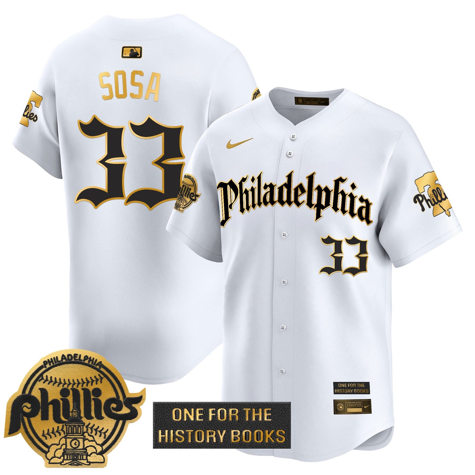 Men’s ‘Retro Newspaper Edition’ Gold Vapor Premier Limited Jersey