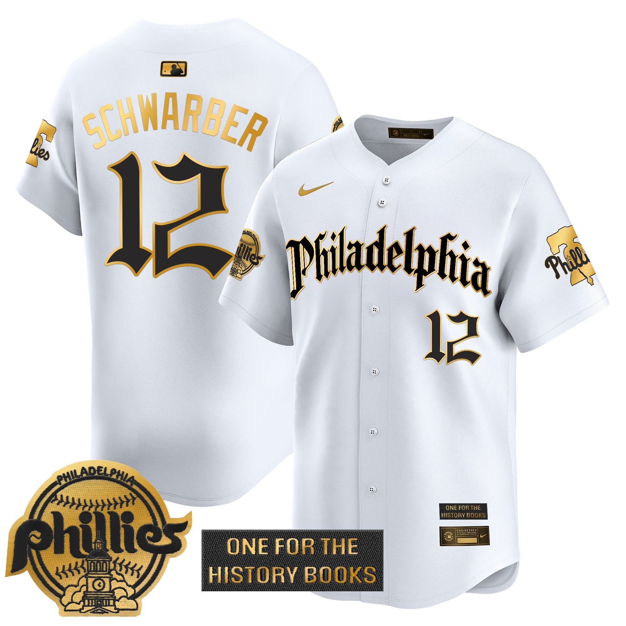 Men’s ‘Retro Newspaper Edition’ Gold Vapor Premier Limited Jersey