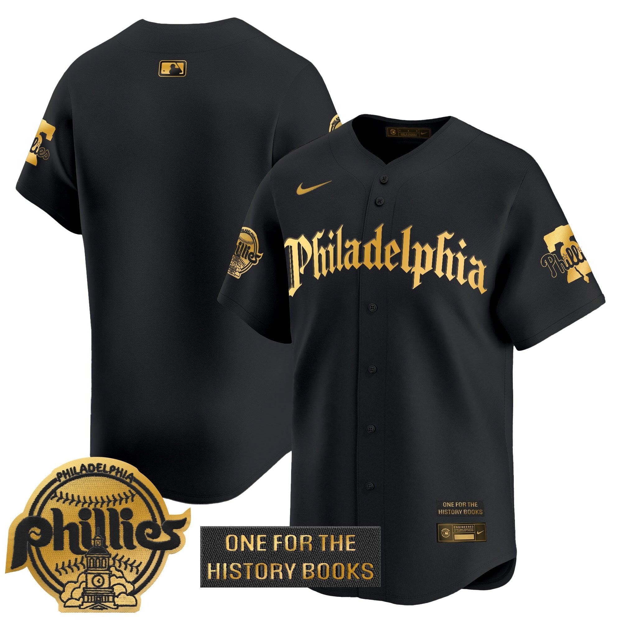 Men’s ‘Retro Newspaper Edition’ Gold Vapor Premier Limited Jersey