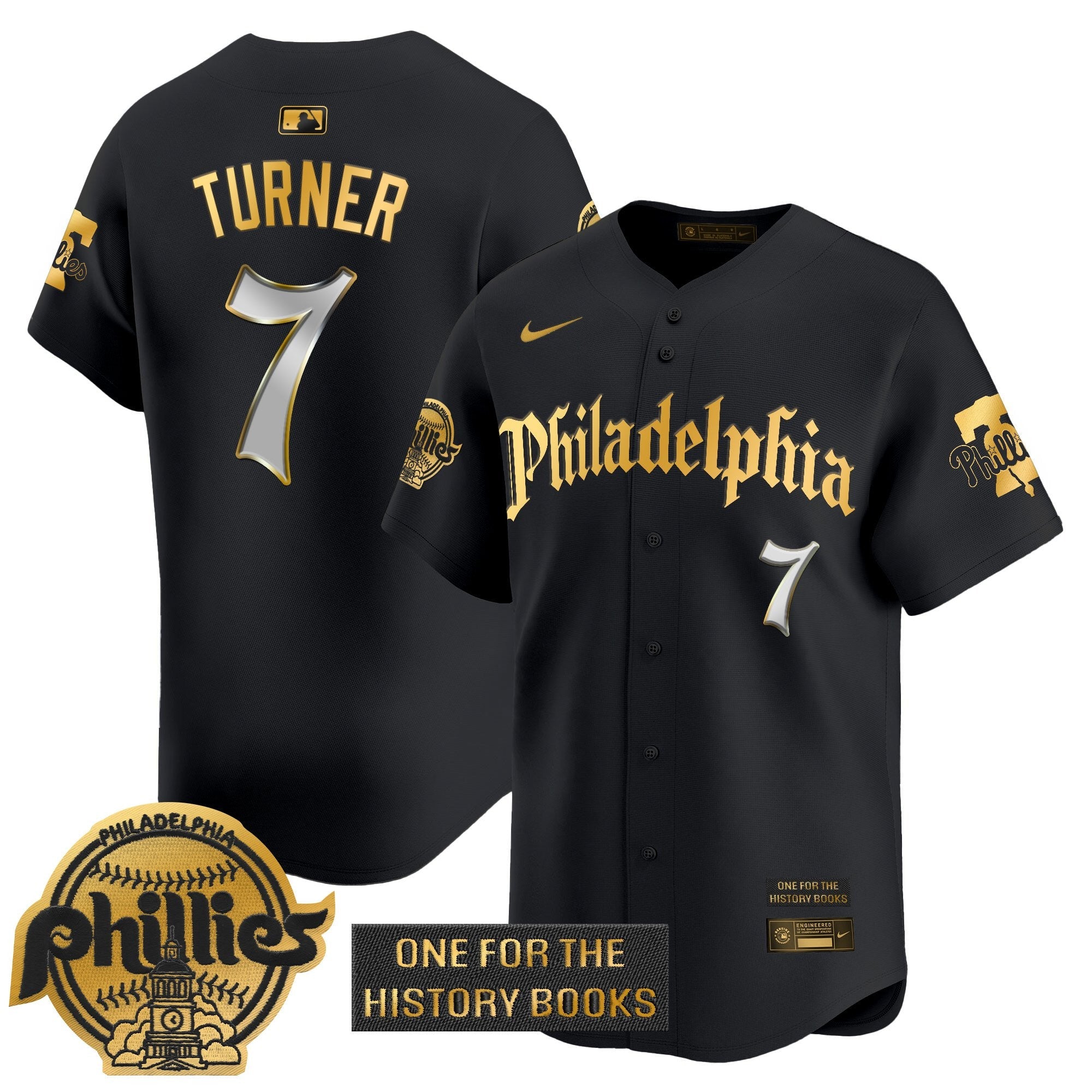 Men’s ‘Retro Newspaper Edition’ Gold Vapor Premier Limited Jersey