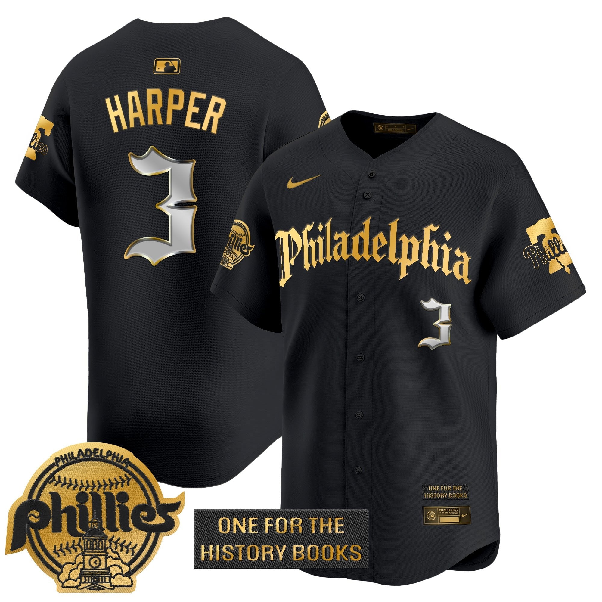 Men’s ‘Retro Newspaper Edition’ Gold Vapor Premier Limited Jersey