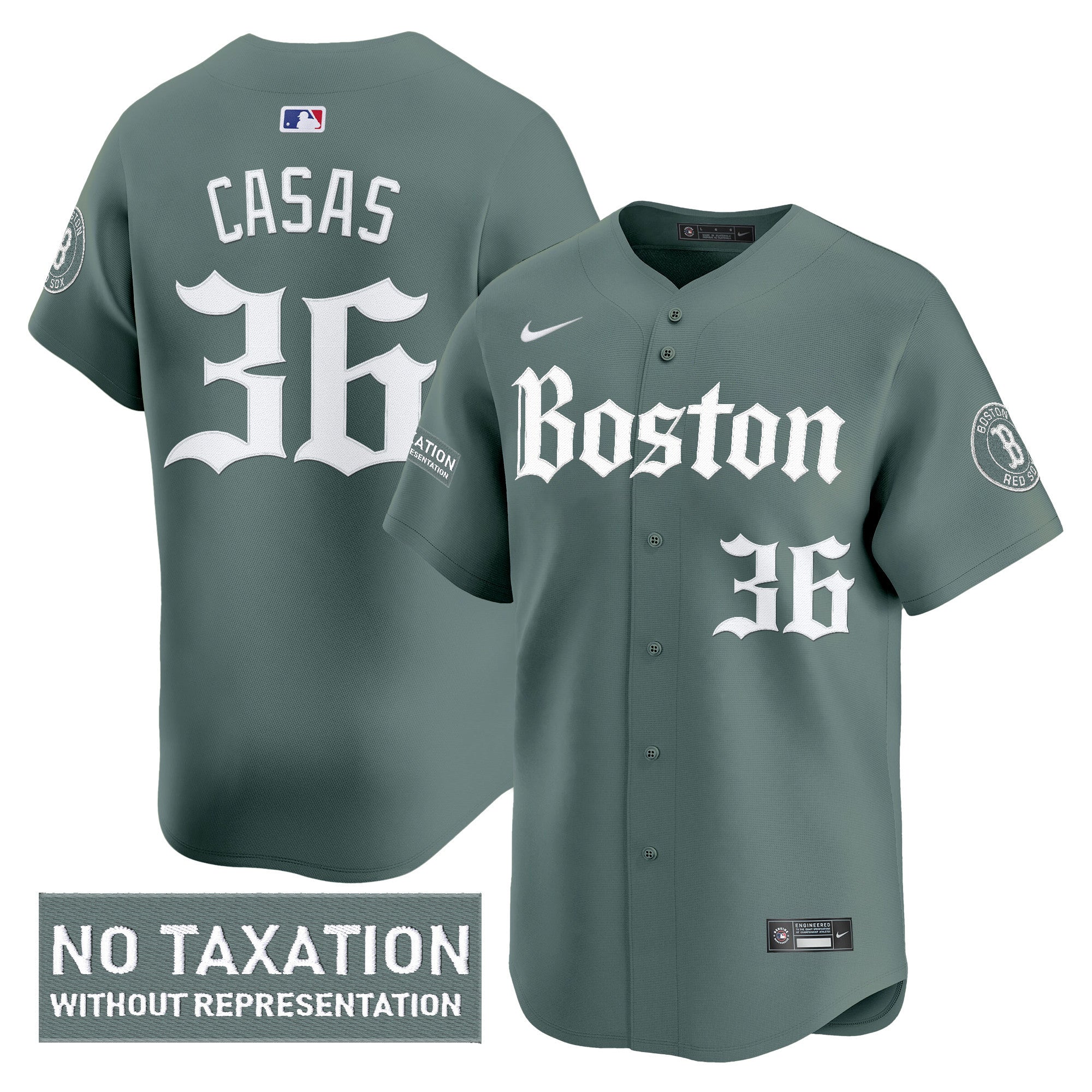 Men’s Boston ‘Retro Newspaper Edition’ Vapor Premier Limited Jersey