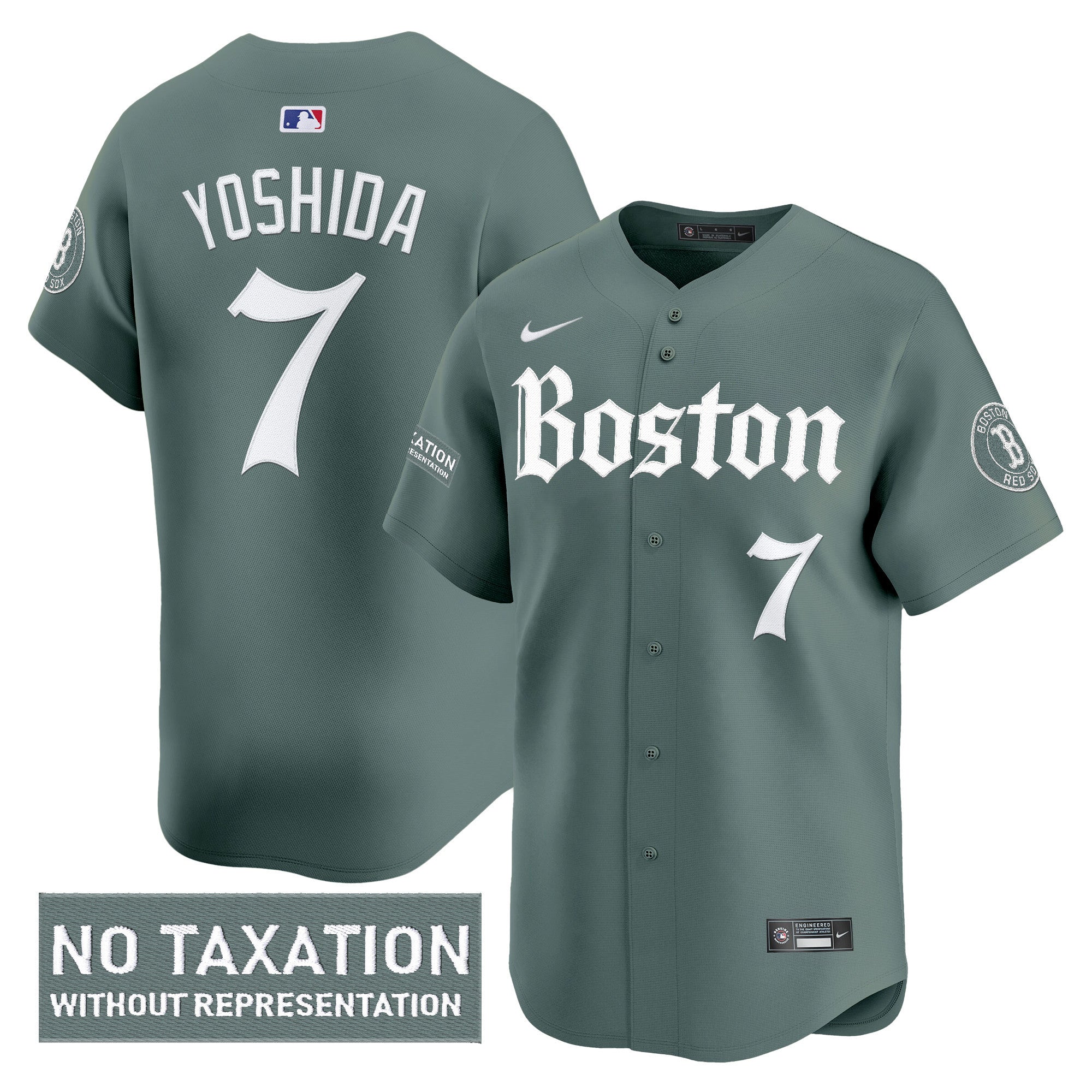 Men’s Boston ‘Retro Newspaper Edition’ Vapor Premier Limited Jersey