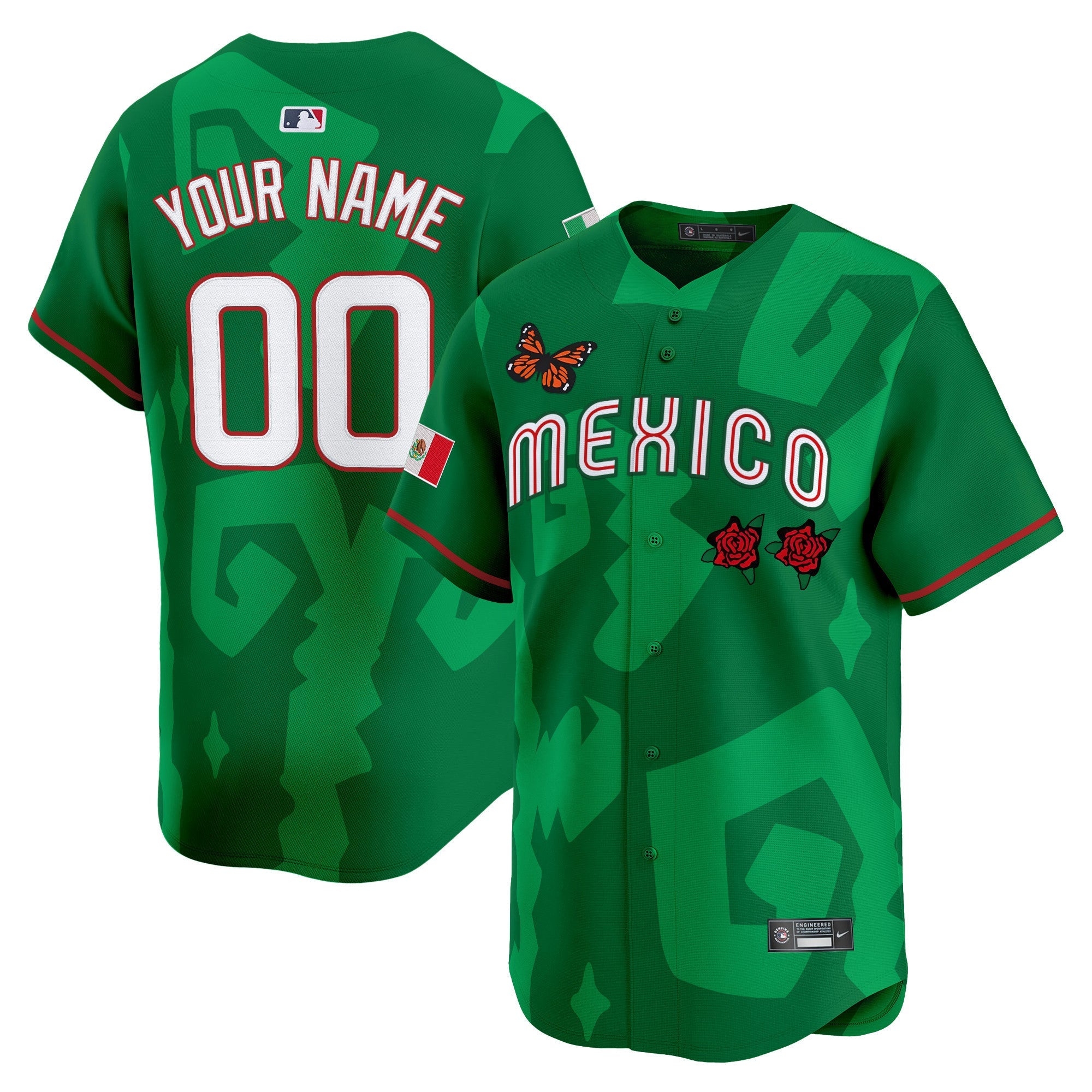 2025 Mexican Heritage x Sentrock Vapor Premier Limited Custom Jersey – Stitched