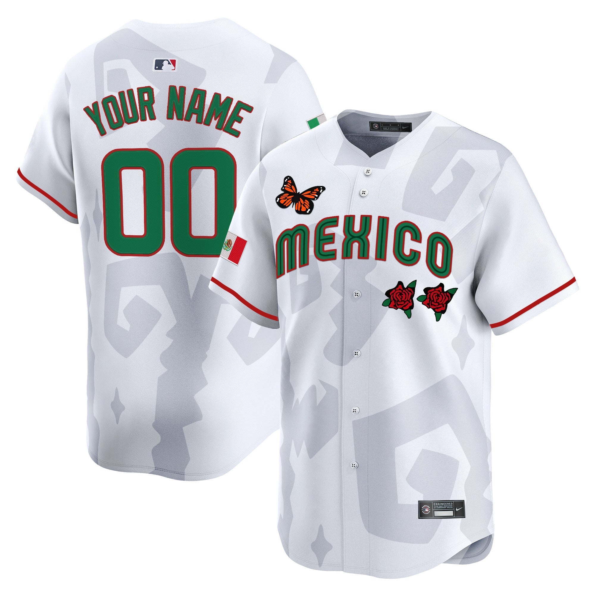 2025 Mexican Heritage x Sentrock Vapor Premier Limited Custom Jersey – Stitched