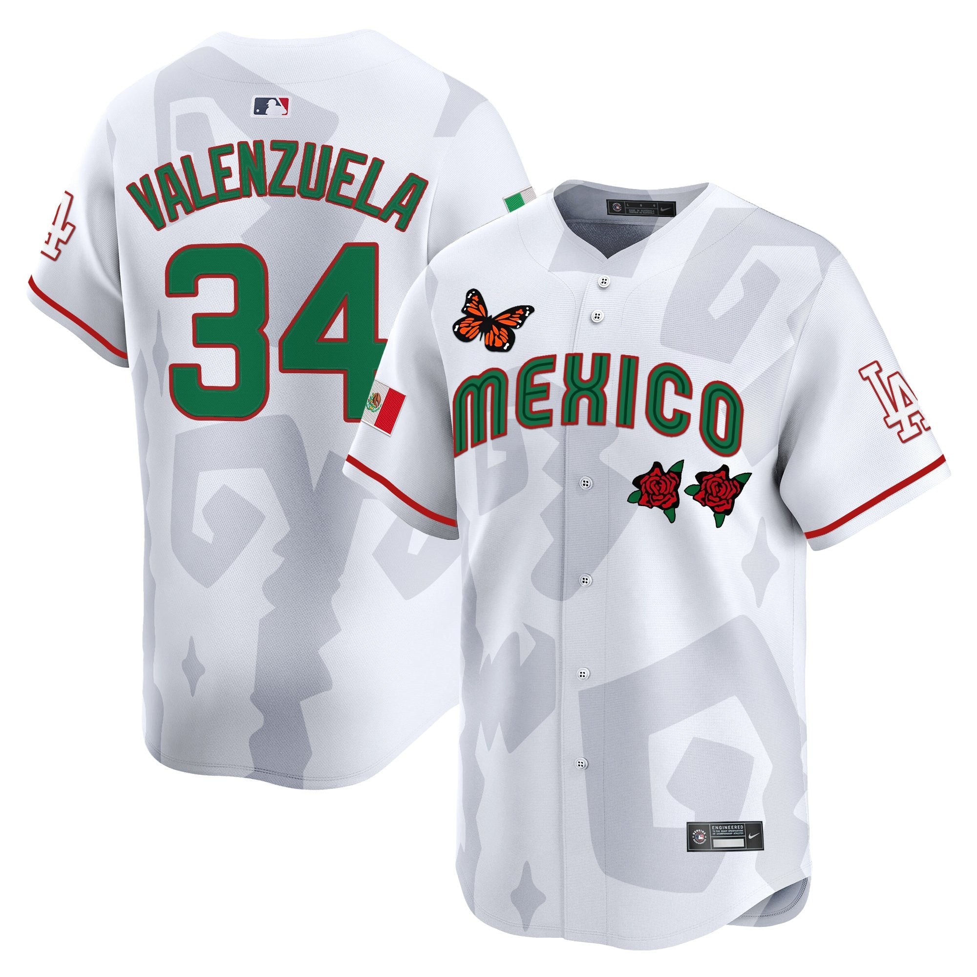 Men’s 2025 Mexican Heritage x Sentrock Vapor Premier Limited Jersey – Stitched