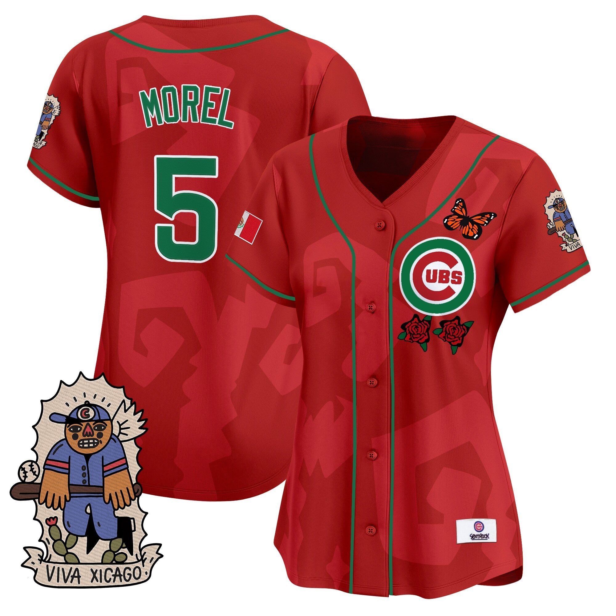 Women’s 2025 Chicago Mexican Heritage Vapor Premier Limited Jersey – Stitched
