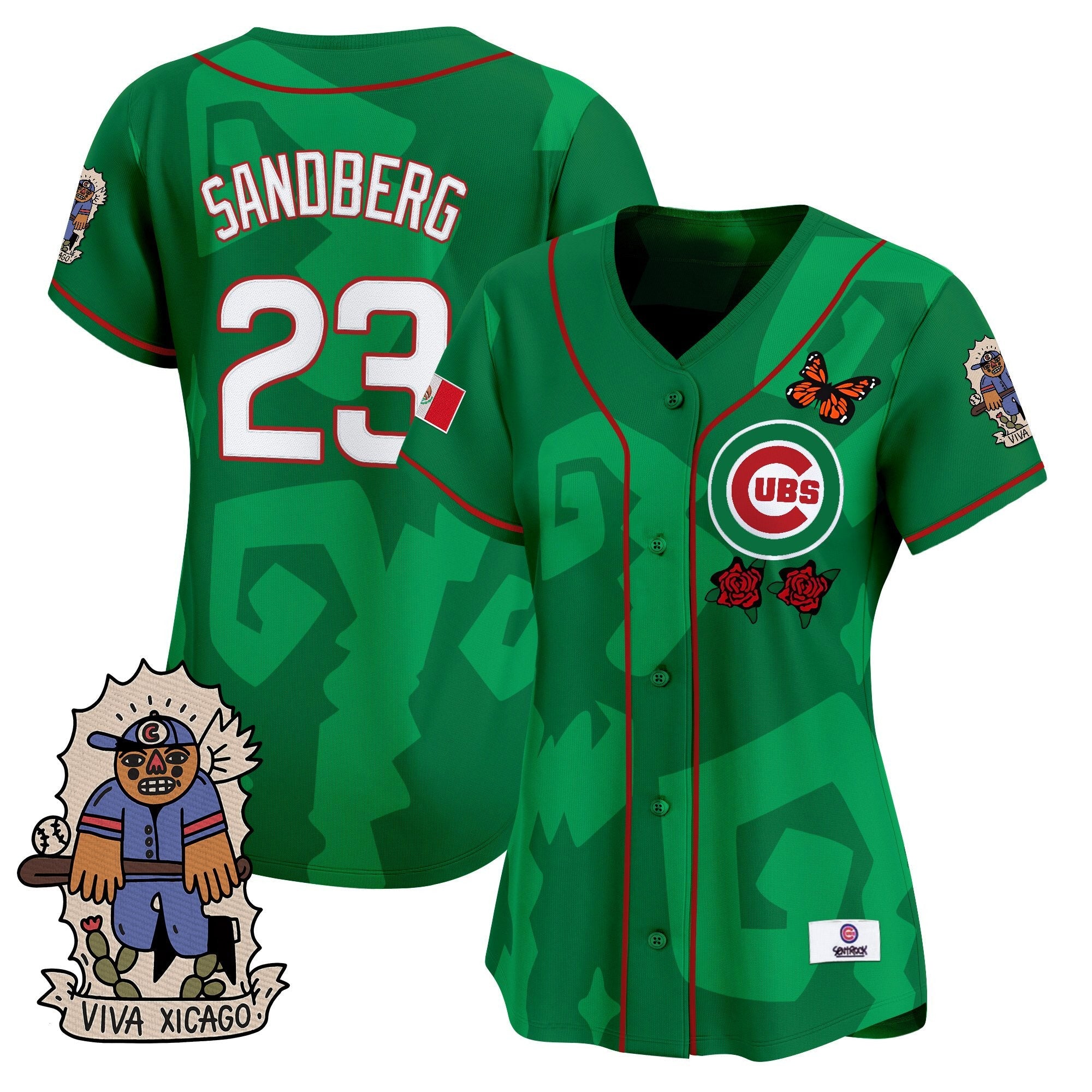 Women’s 2025 Chicago Mexican Heritage Vapor Premier Limited Jersey – Stitched