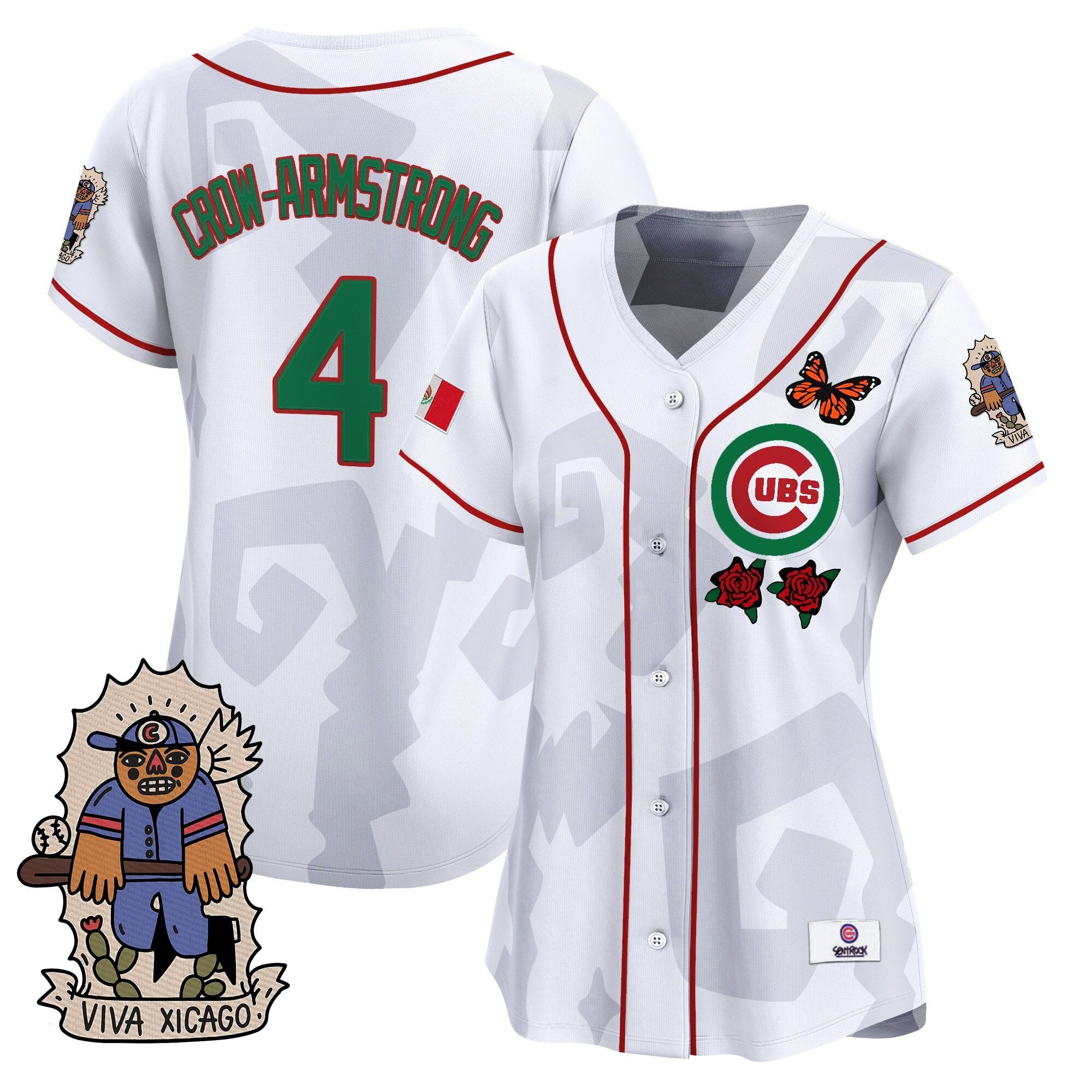 Women’s 2025 Chicago Mexican Heritage Vapor Premier Limited Jersey – Stitched