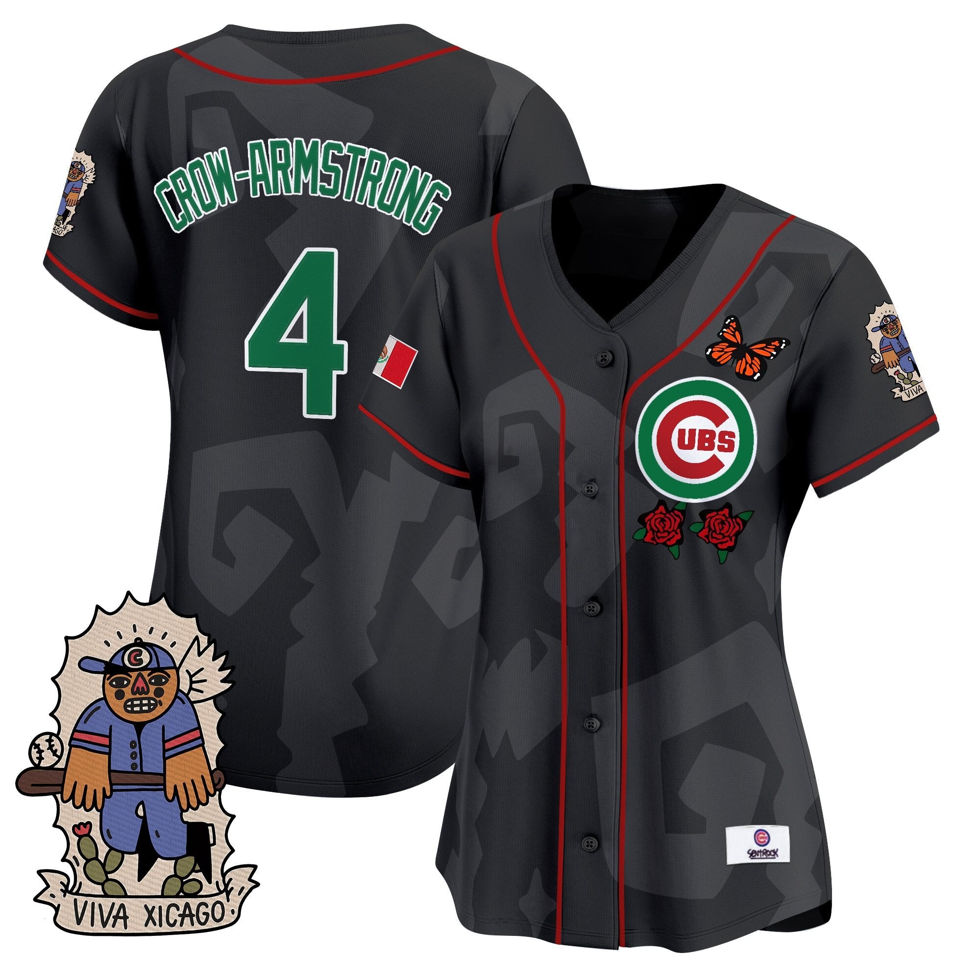 Women’s 2025 Chicago Mexican Heritage Vapor Premier Limited Jersey – Stitched