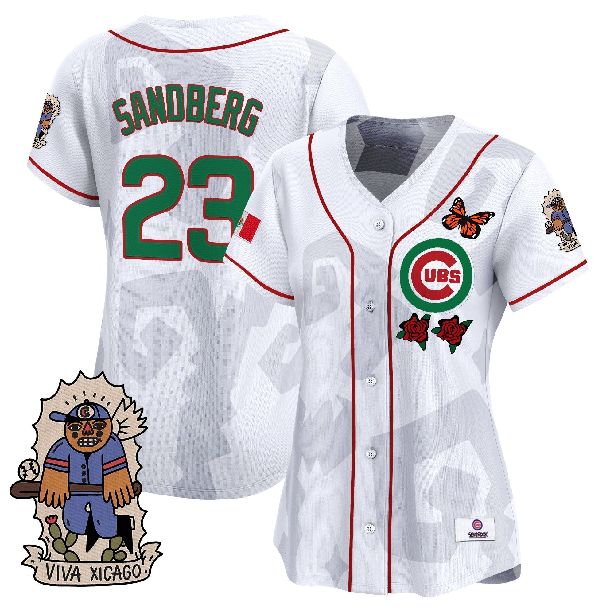 Women’s 2025 Chicago Mexican Heritage Vapor Premier Limited Jersey – Stitched