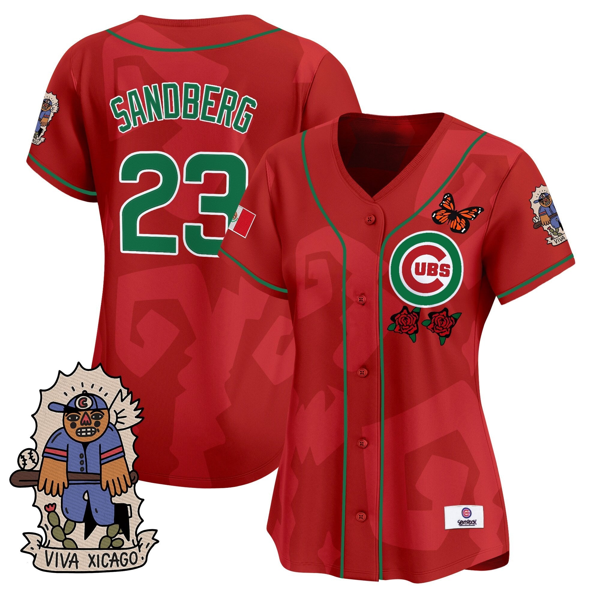Women’s 2025 Chicago Mexican Heritage Vapor Premier Limited Jersey – Stitched