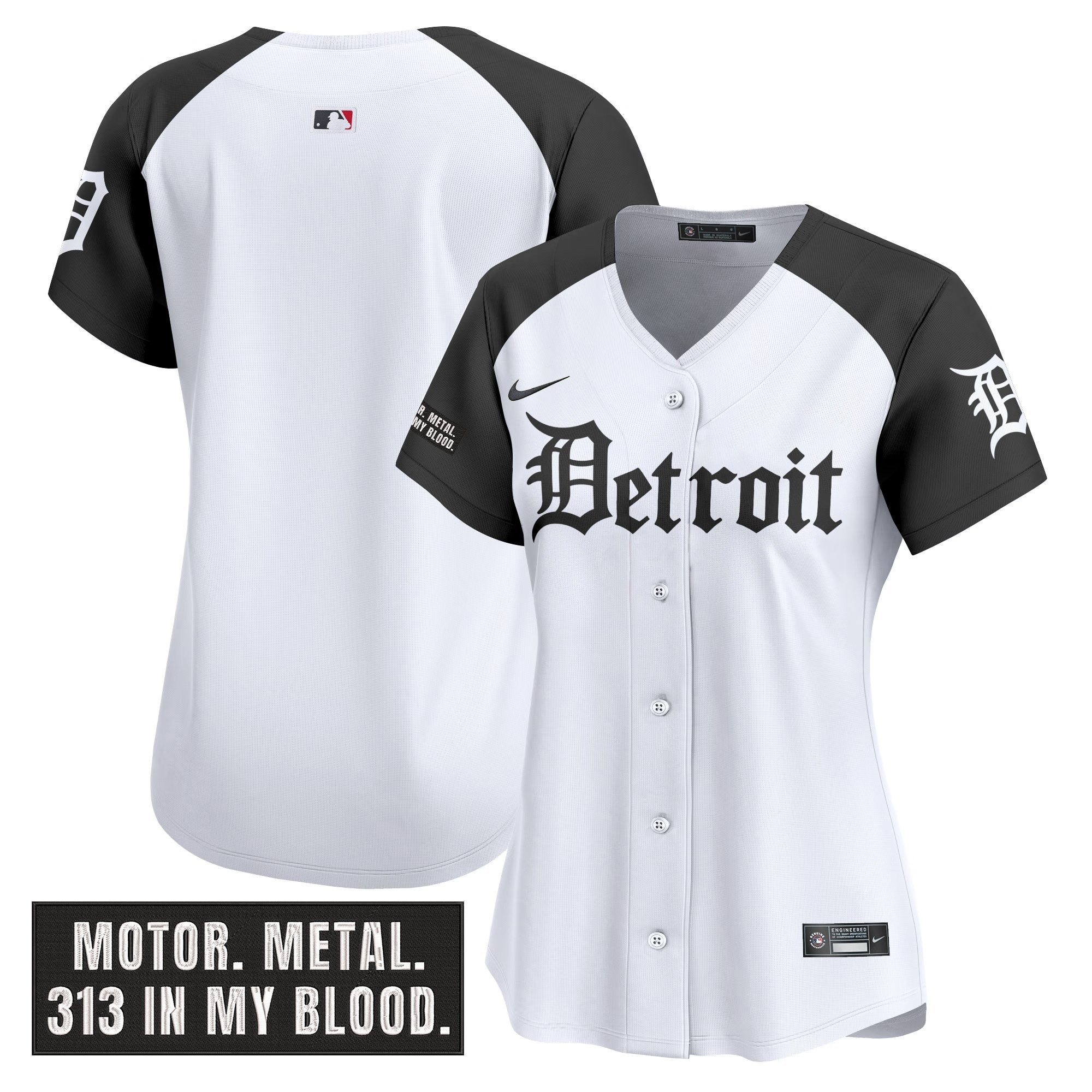 Women’s Detroit ‘Motor Gothic Edition’ Vapor Premier Limited Jersey