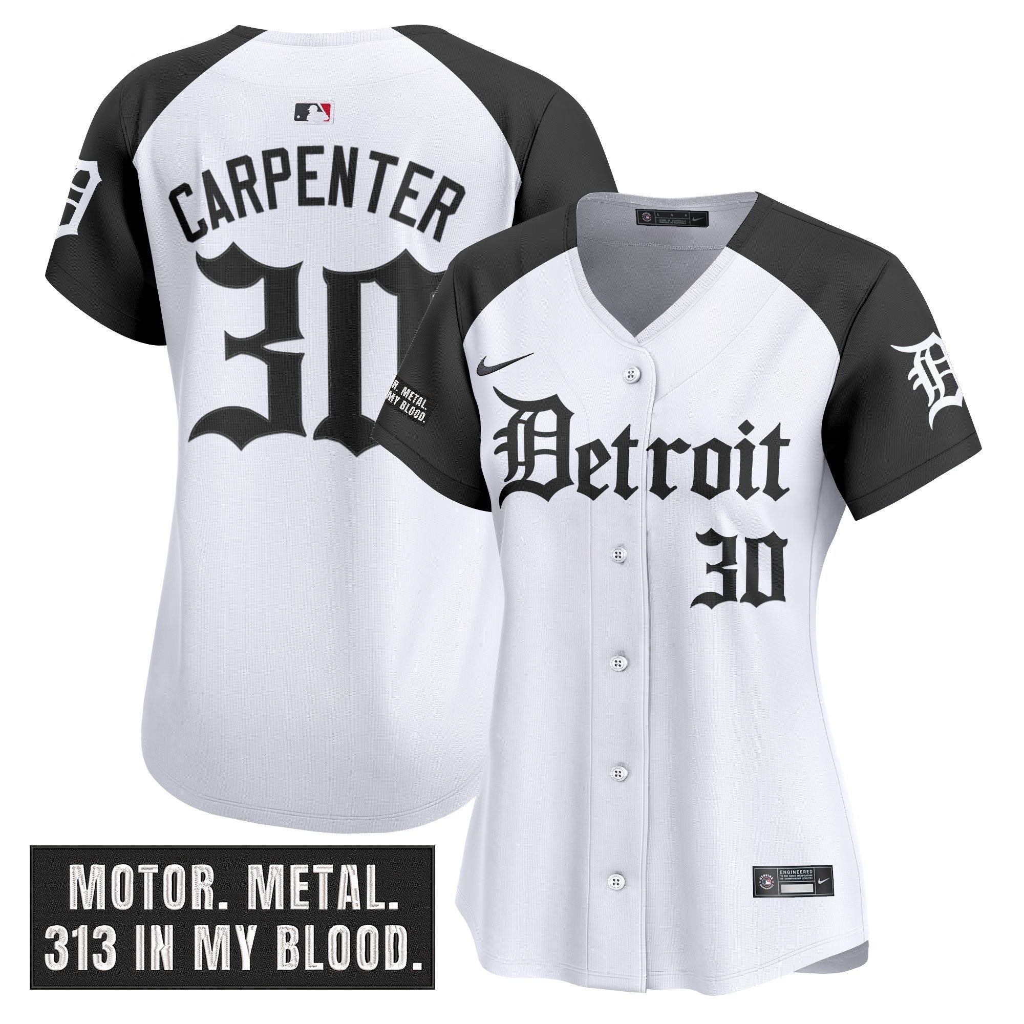 Women’s Detroit ‘Motor Gothic Edition’ Vapor Premier Limited Jersey