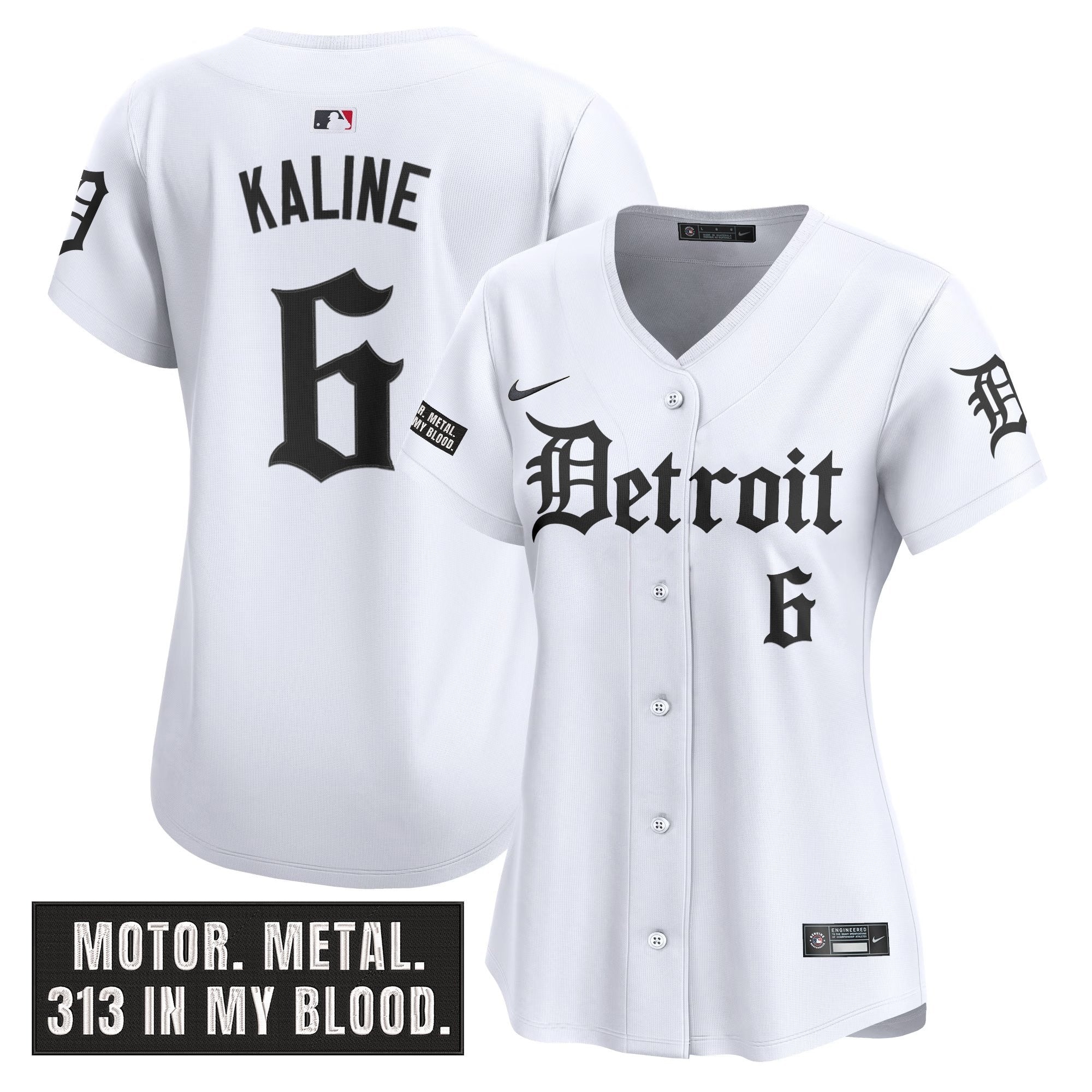 Women’s Detroit ‘Motor Gothic Edition’ Vapor Premier Limited Jersey