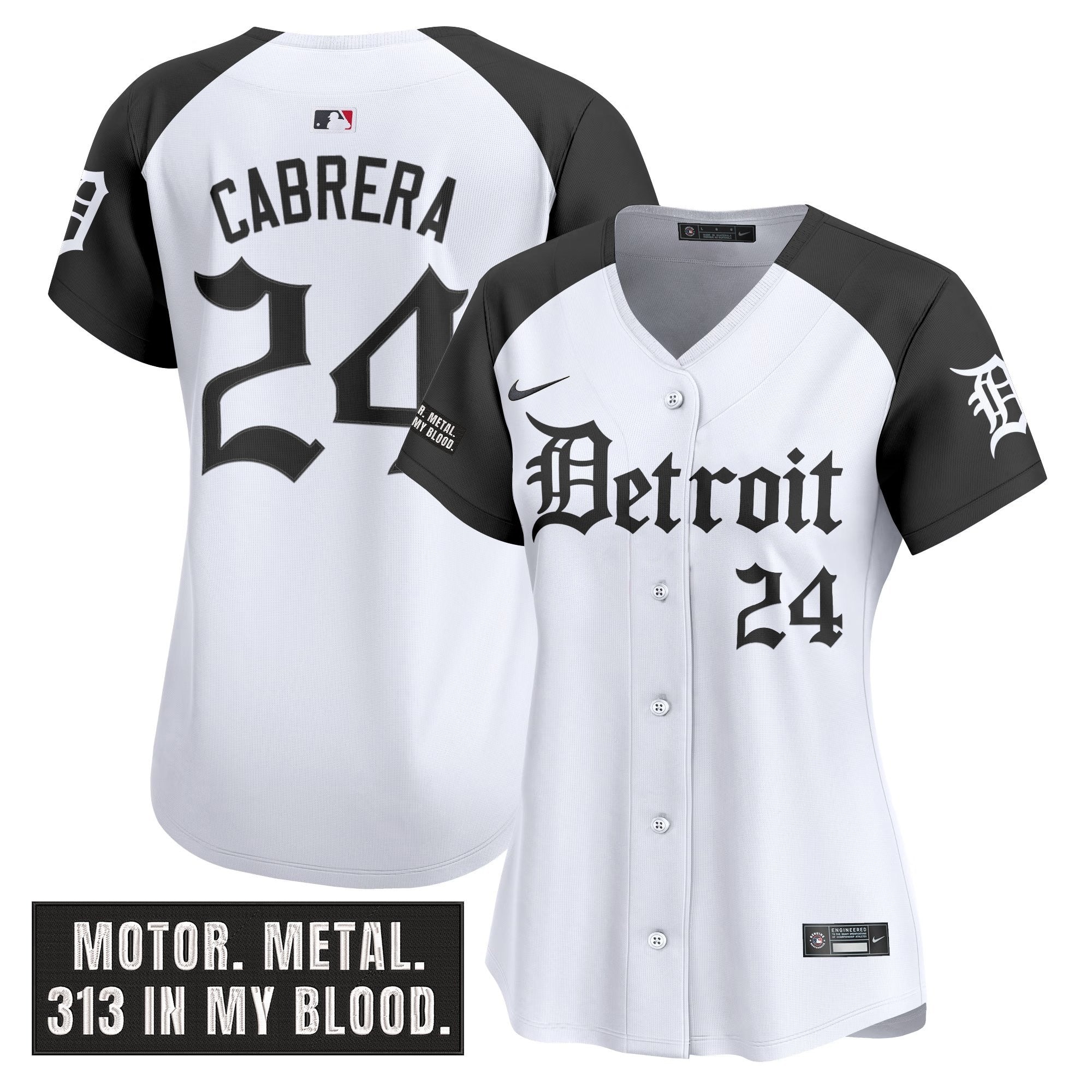 Women’s Detroit ‘Motor Gothic Edition’ Vapor Premier Limited Jersey