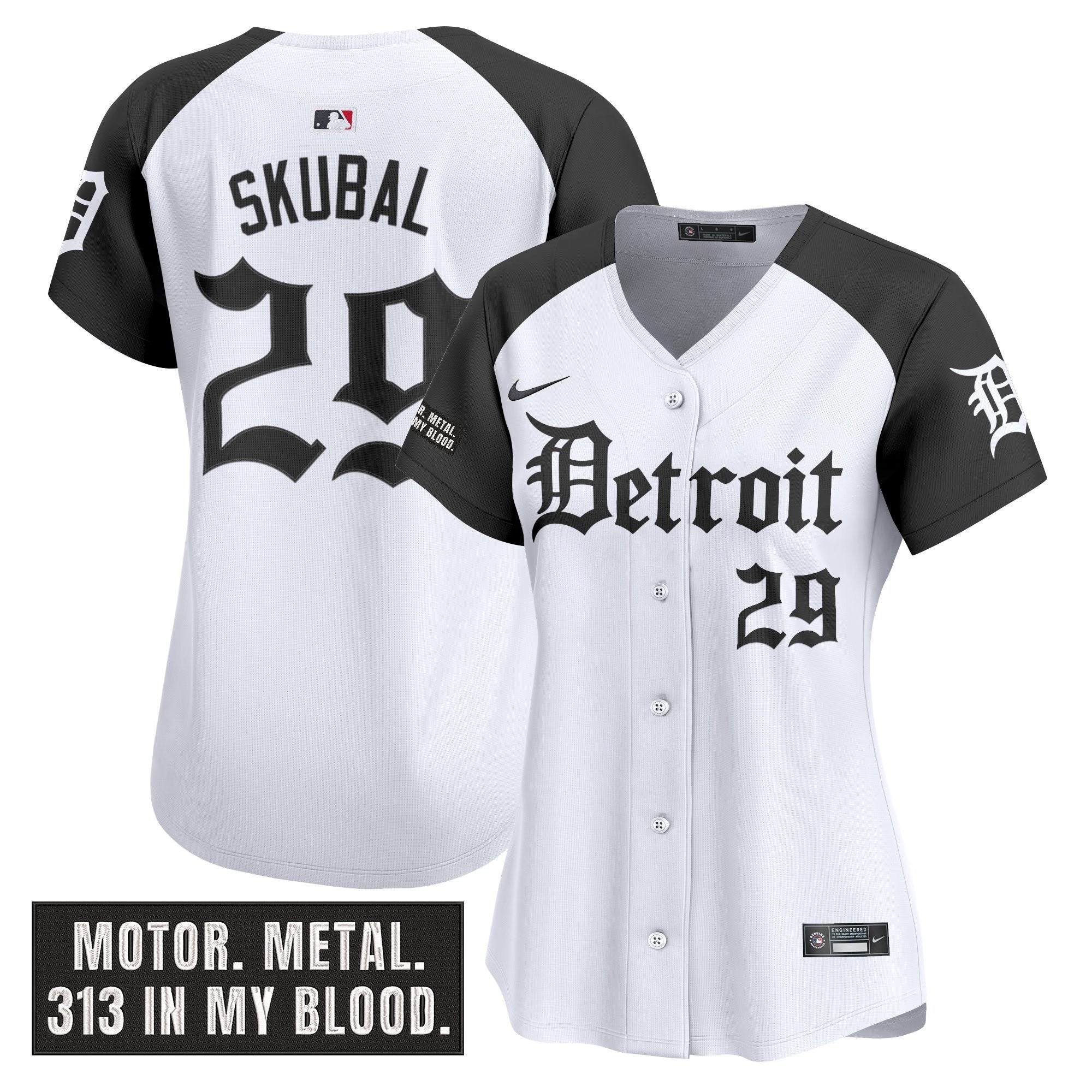 Women’s Detroit ‘Motor Gothic Edition’ Vapor Premier Limited Jersey