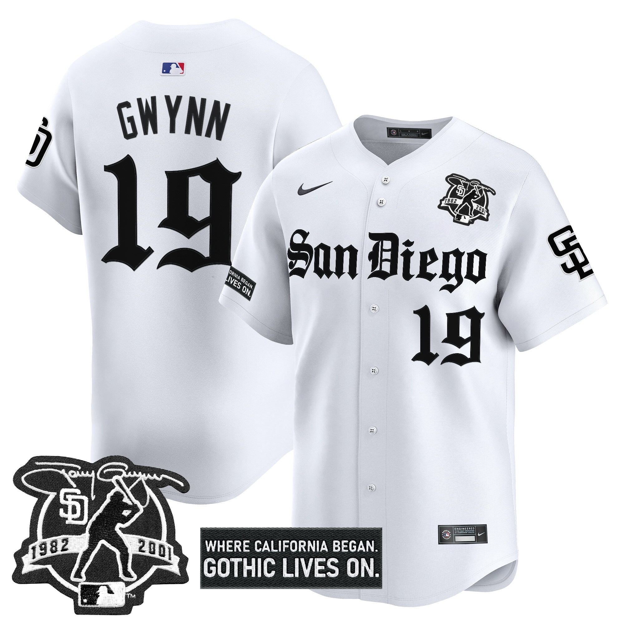 Men’s San Diego ‘Gothic Edition’ Vapor Premier Limited Jersey