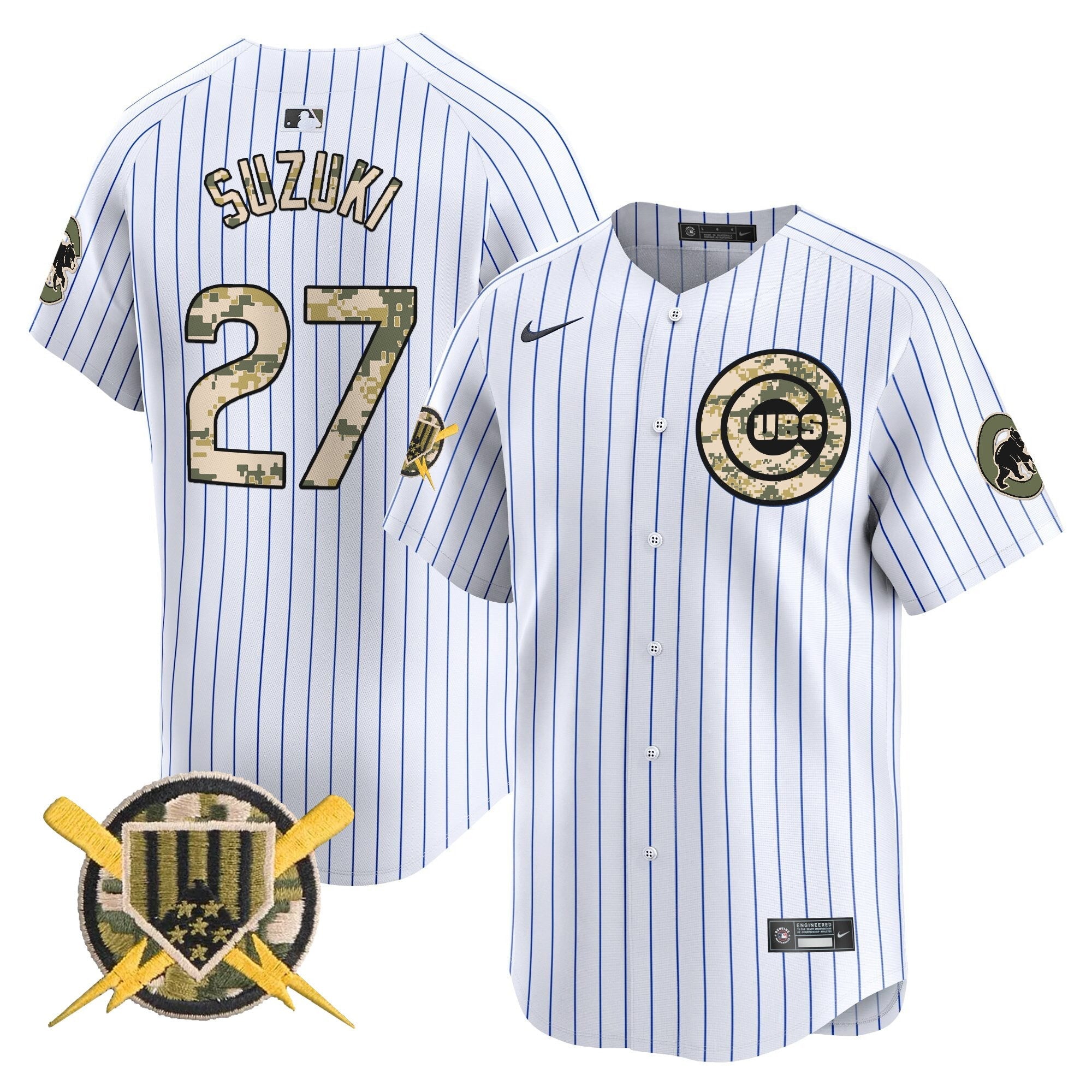 Men’s Chicago Armed Forces Day Vapor Premier Limited Jersey