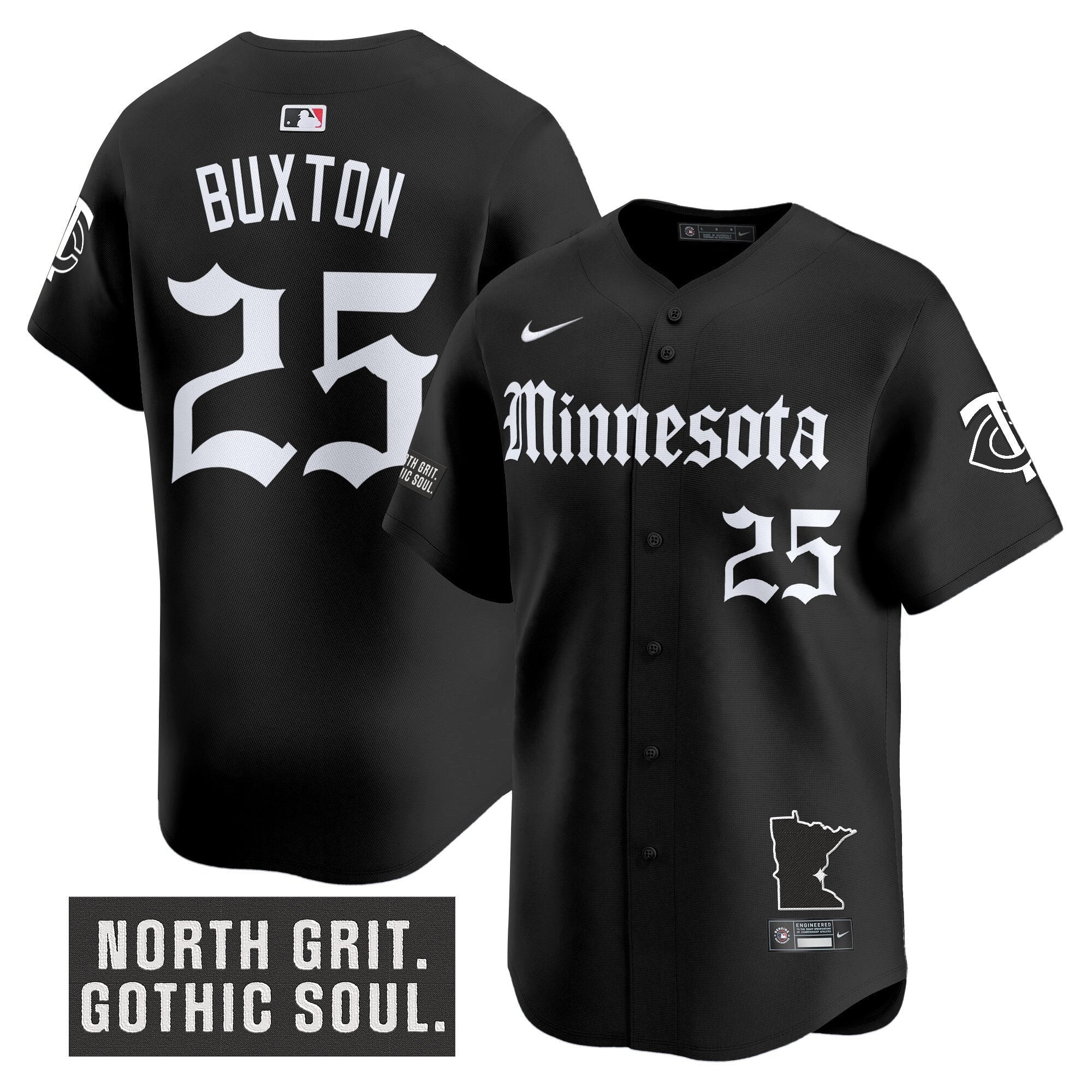 Men’s Minnesota ‘Gothic North Edition’ Vapor Premier Limited Jersey