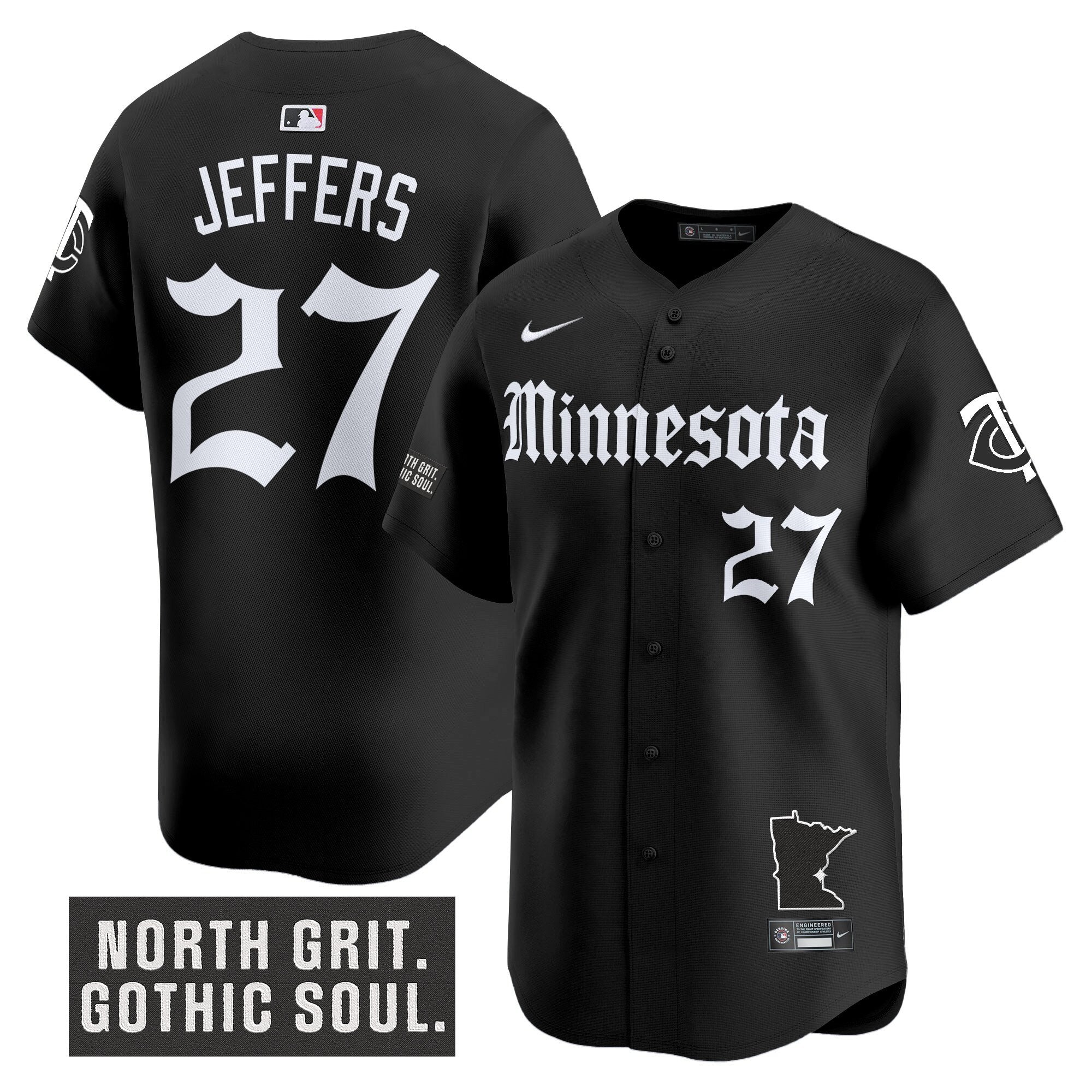 Men’s Minnesota ‘Gothic North Edition’ Vapor Premier Limited Jersey