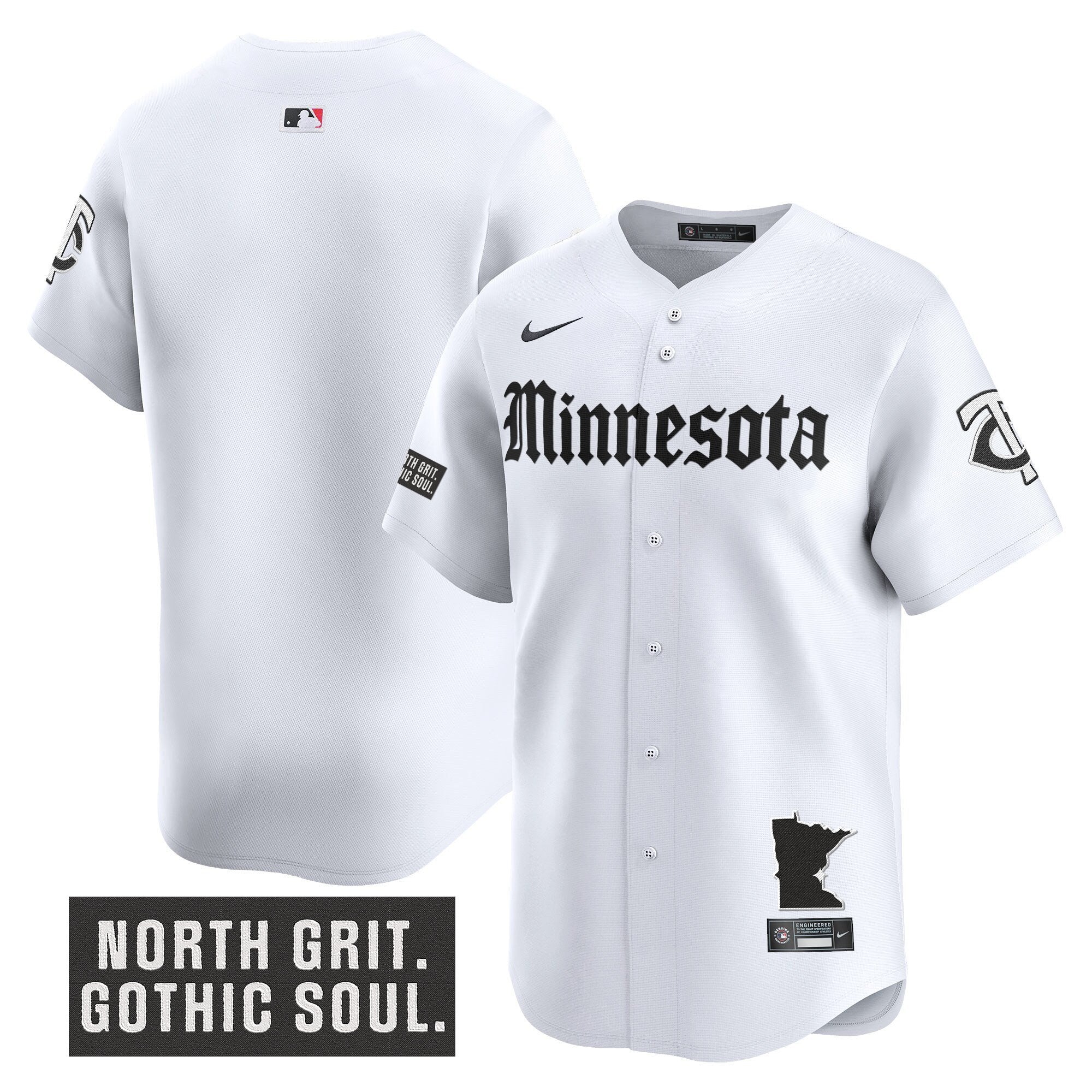 Men’s Minnesota ‘Gothic North Edition’ Vapor Premier Limited Jersey