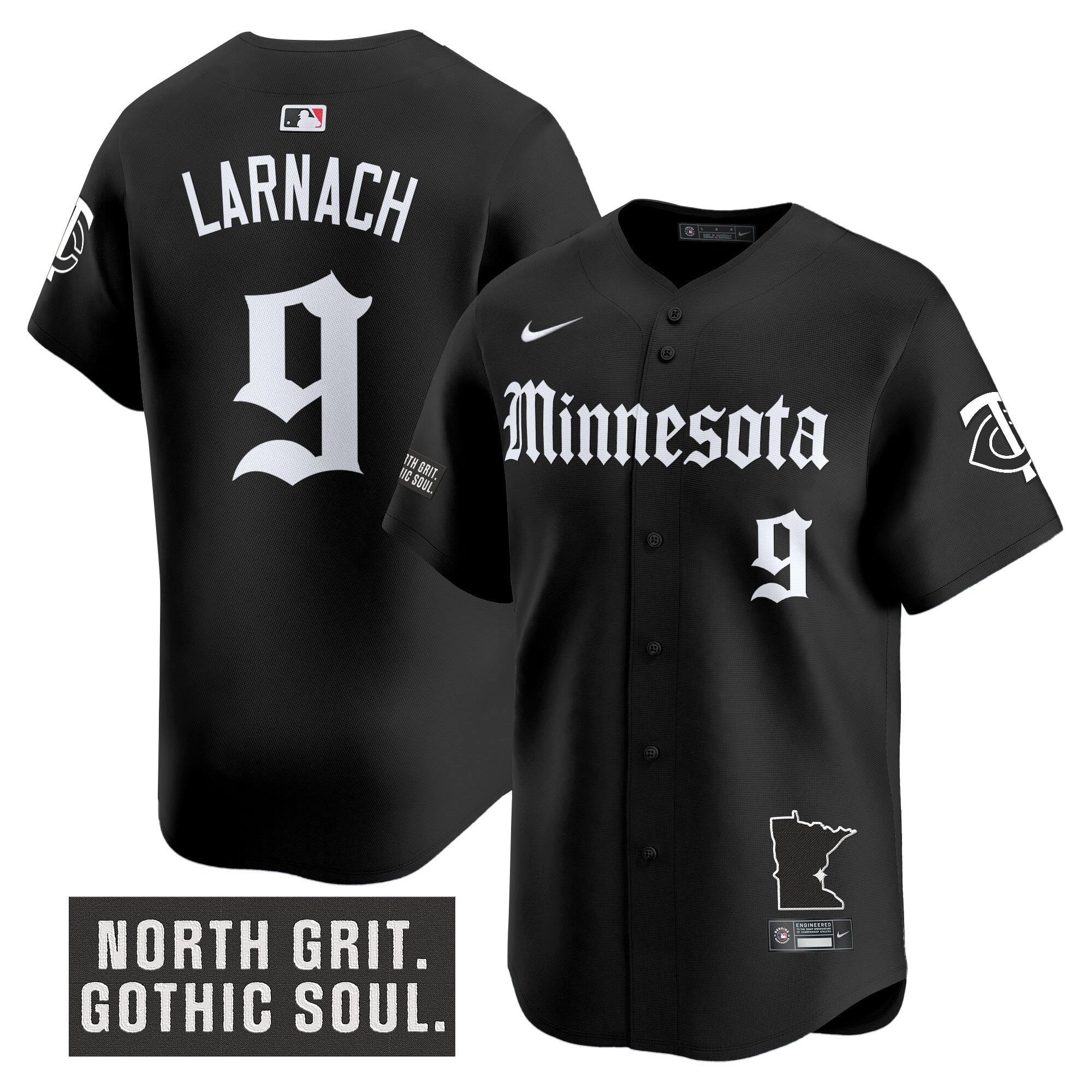 Men’s Minnesota ‘Gothic North Edition’ Vapor Premier Limited Jersey