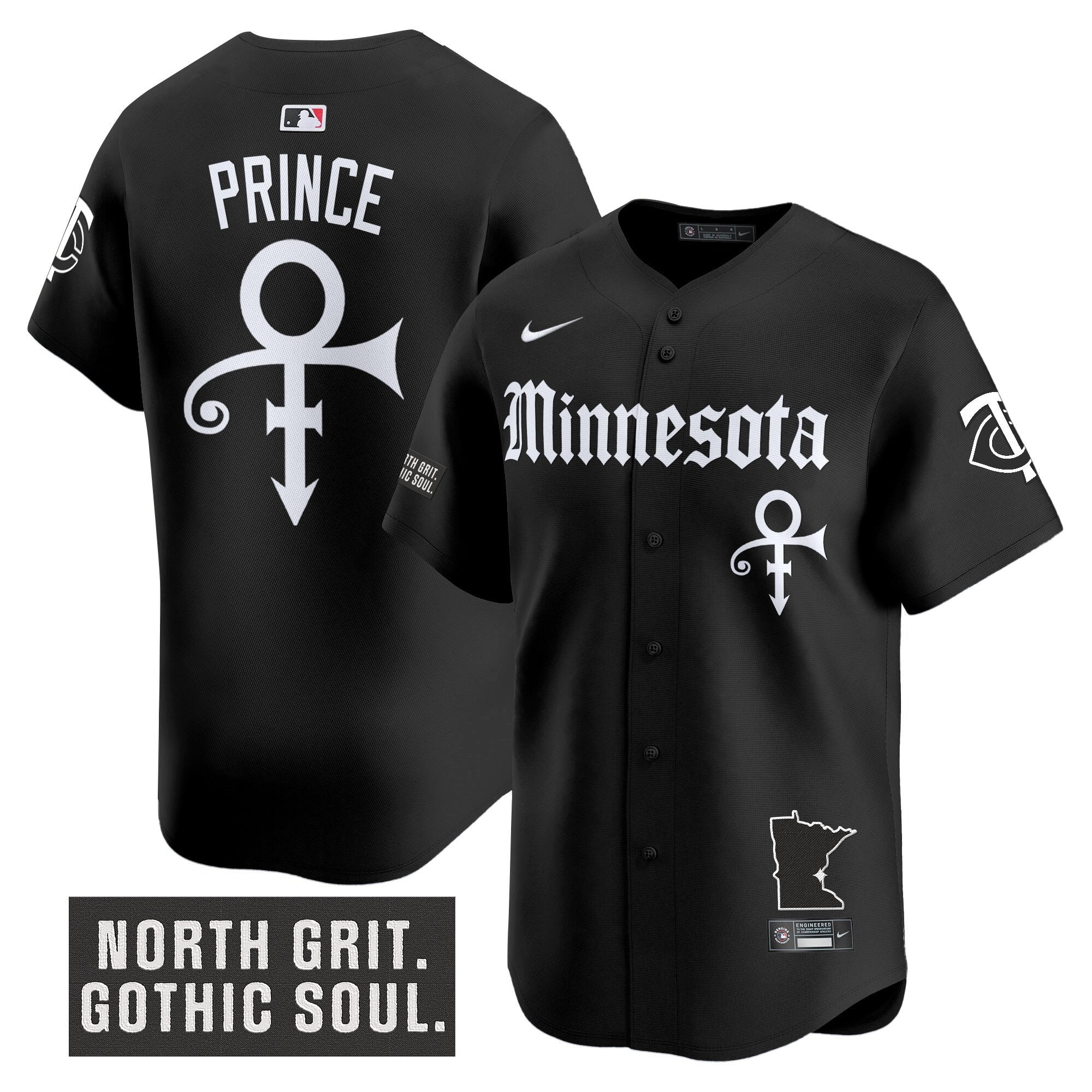 Men’s Minnesota ‘Gothic North Edition’ Vapor Premier Limited Jersey