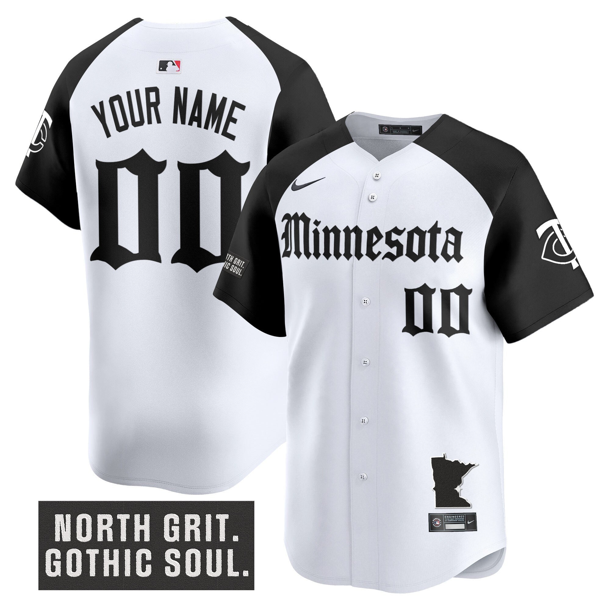 Minnesota ‘Gothic North Edition’ Vapor Premier Limited Custom Jersey