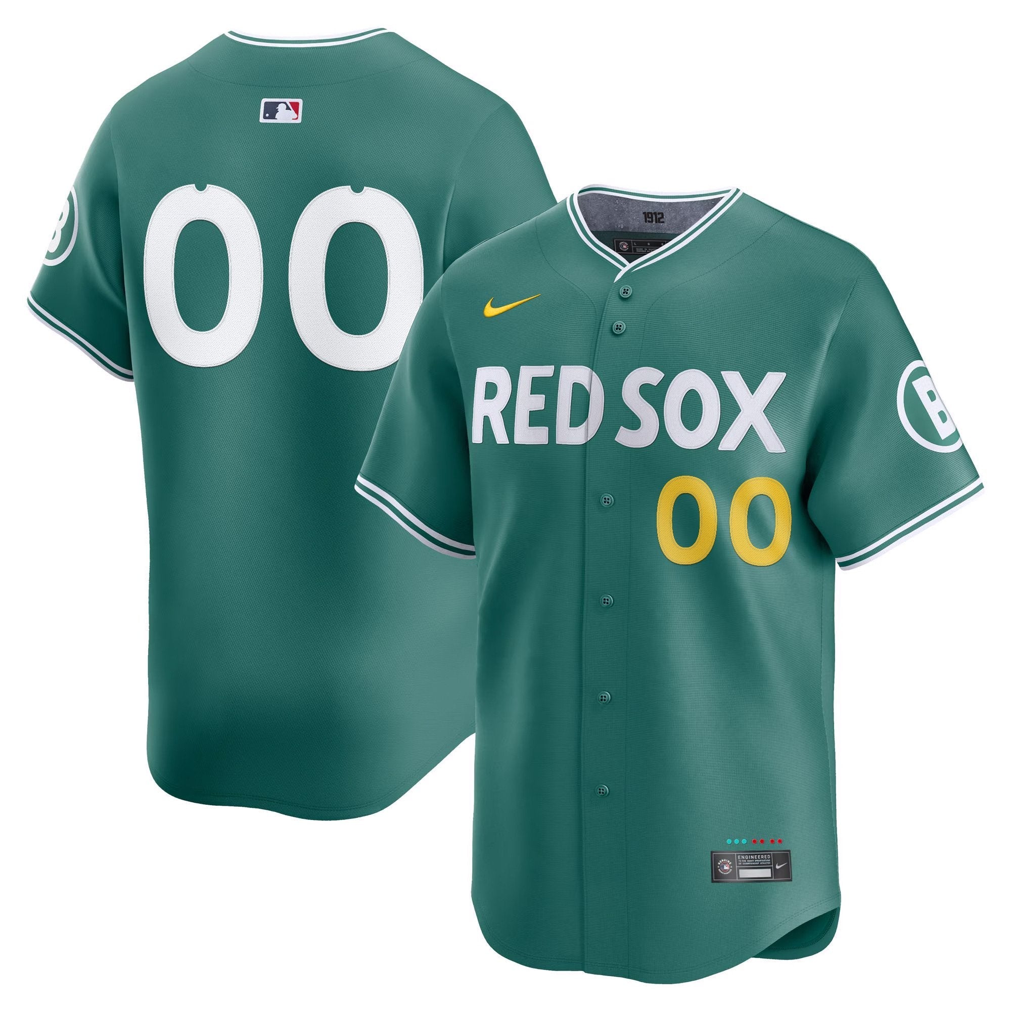 Boston 2025 City Connect Vapor Premier Limited Custom Jersey V3
