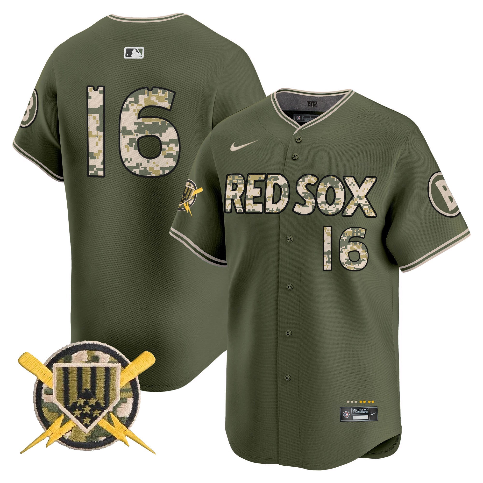 Boston Armed Forces Day Vapor Premier Limited Jersey