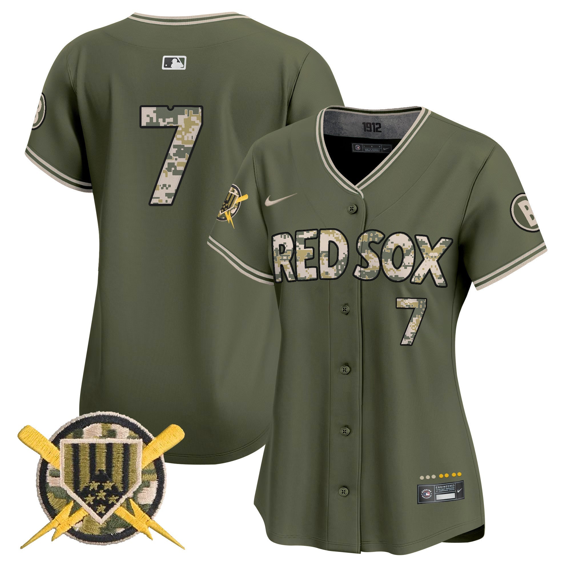 Boston Armed Forces Day Vapor Premier Limited Jersey